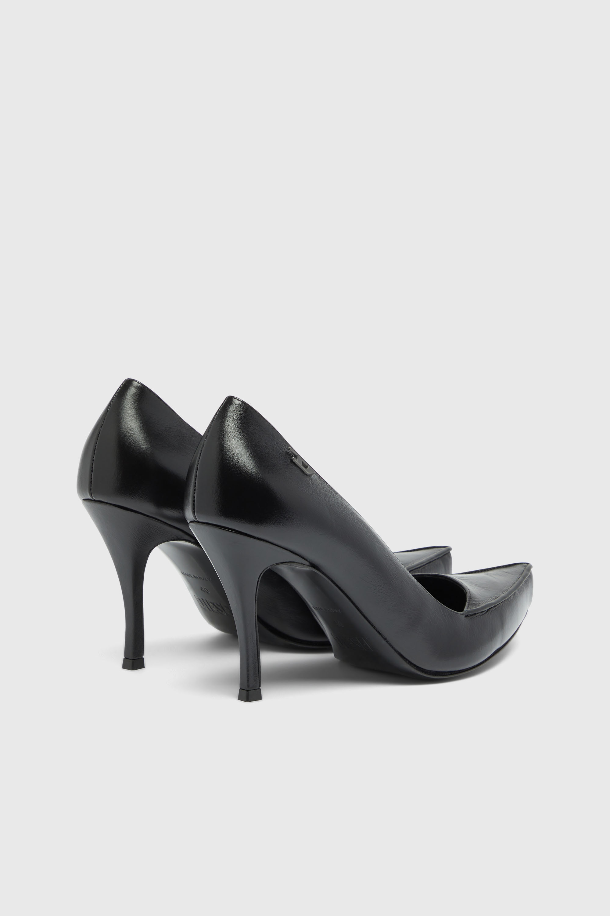 Diesel - D-LUCETTE-90-PUMP D, Female's D-Lucette-Pumps in leather in ブラック - 4