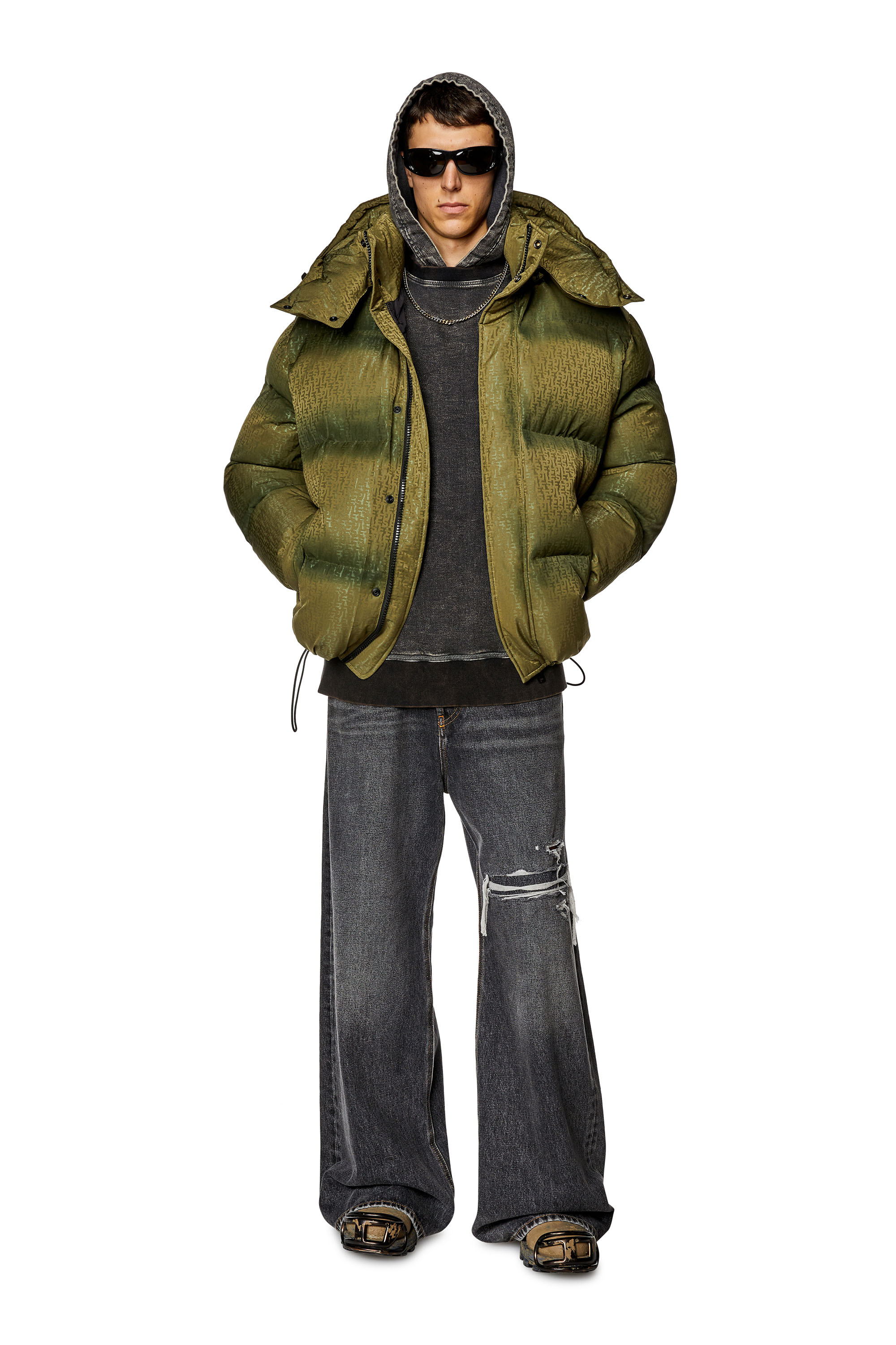 Diesel - W-ROLFYS-MON, ミリタリーグリーン - Image 2