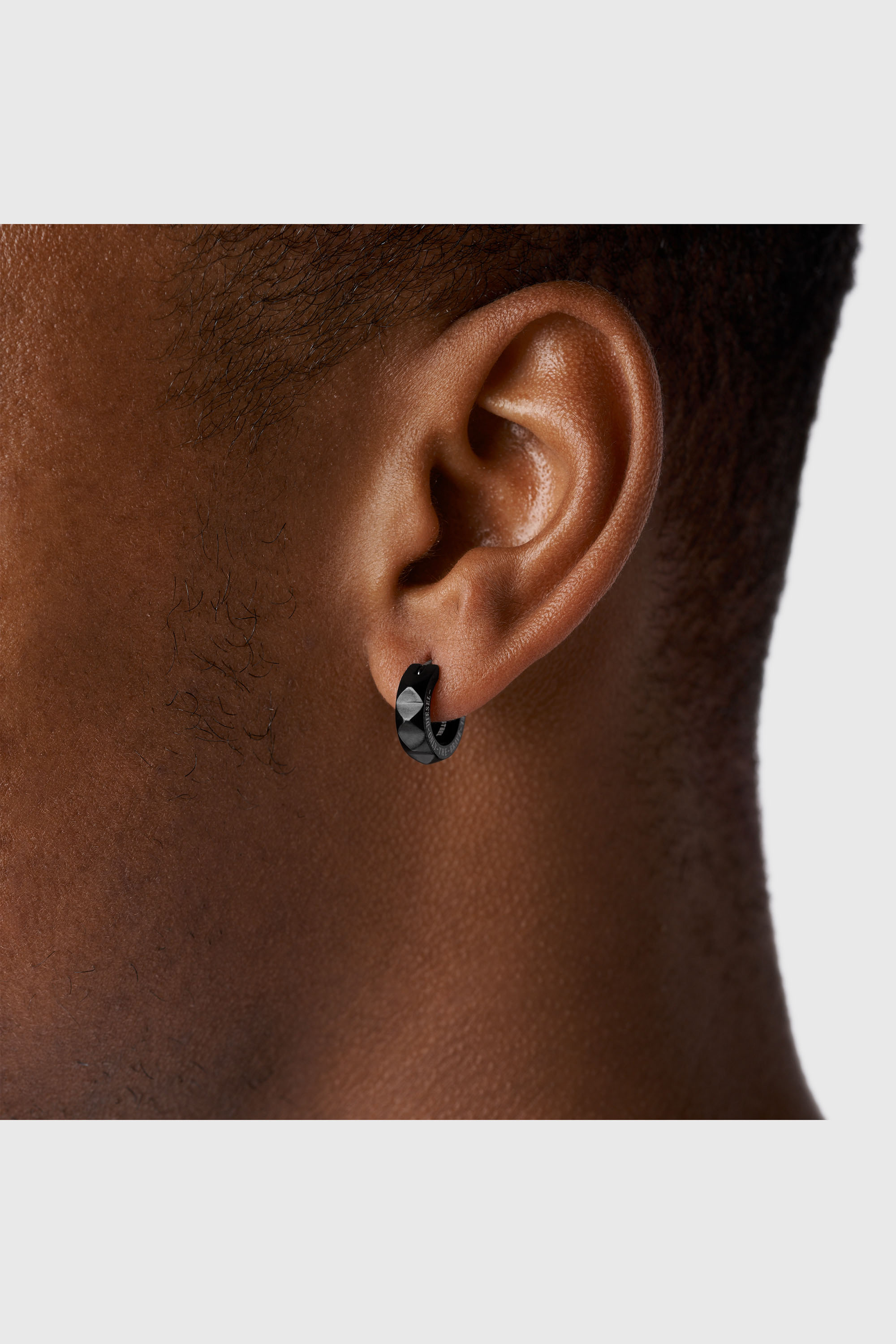 Diesel - DX1273, Male's ピアス（片耳用） in ブラック - 3
