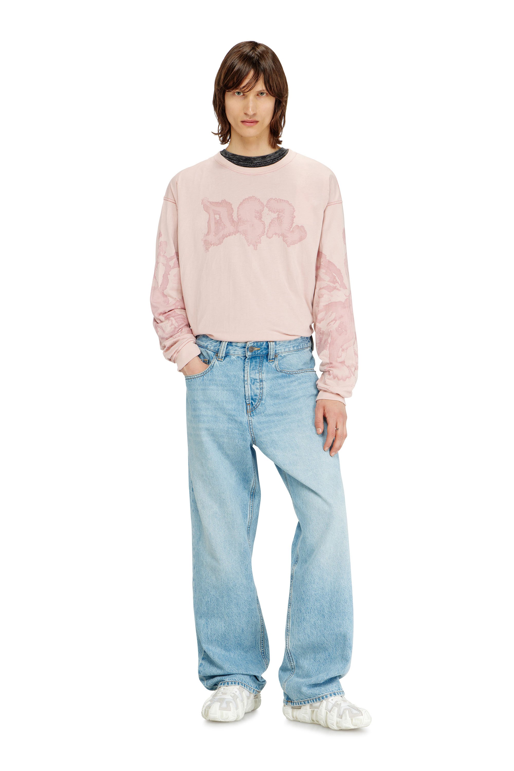 Diesel - Male's Relaxed Jeans 2001 D-Macro 09I29, ライトブルー - 3