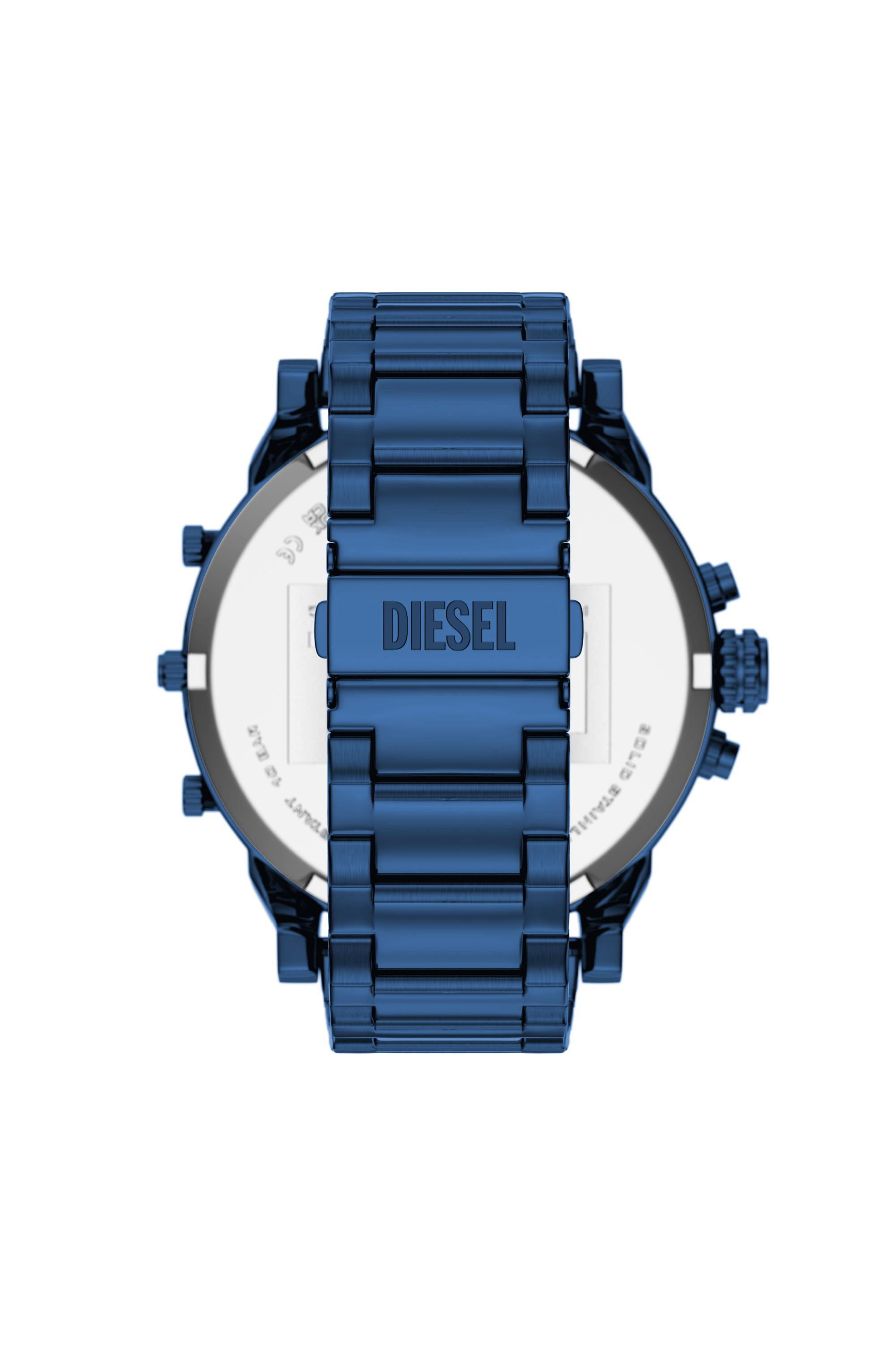 Diesel - DZ7496 WATCH, Male's Mr. Daddy 2.0 Blue Stainless Steel Watch in ブルー - 2
