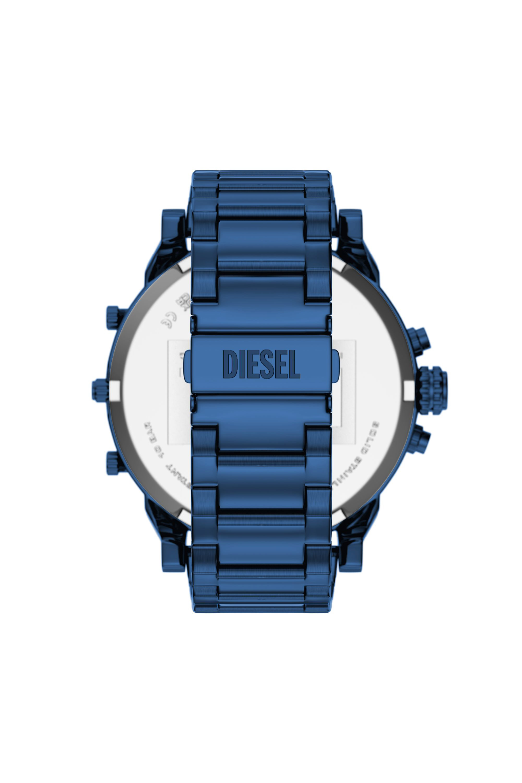 Diesel - DZ7496 WATCH, Male's Mr. Daddy 2.0 Blue Stainless Steel Watch in ブルー - 2