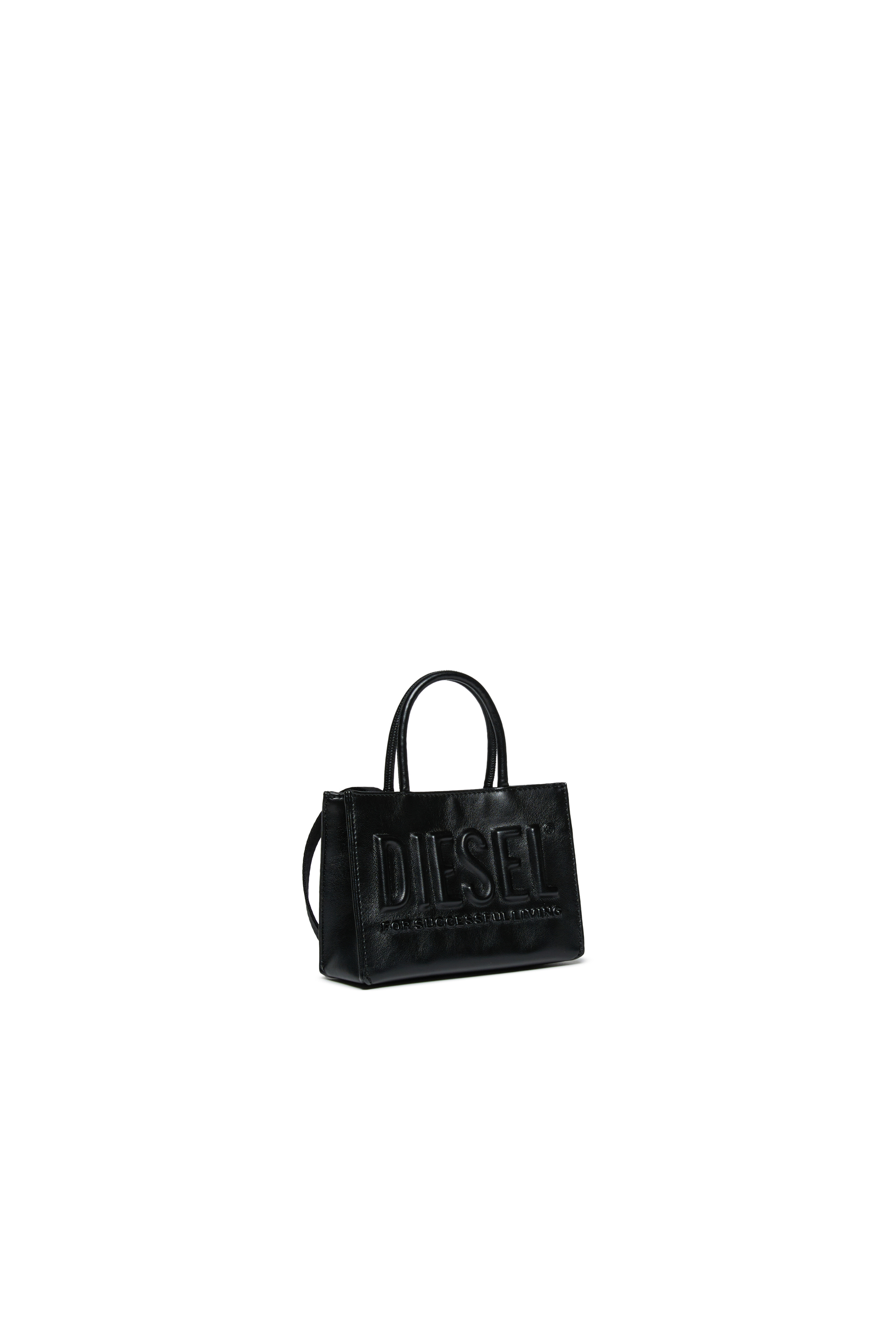 Diesel - DSL 3D MINI BAG, Female's ショッパーバッグ in ブラック - 3