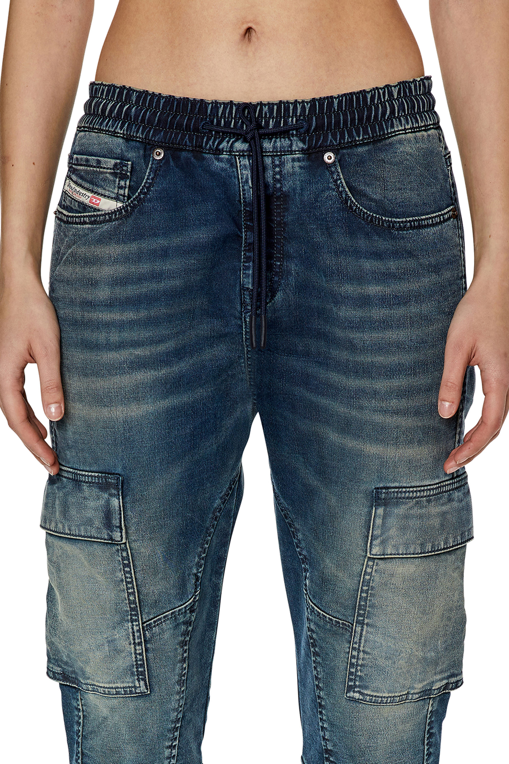 Diesel - Slim 2051 D-Ursy Track Denim 068DS, ダークブルー - Image 3