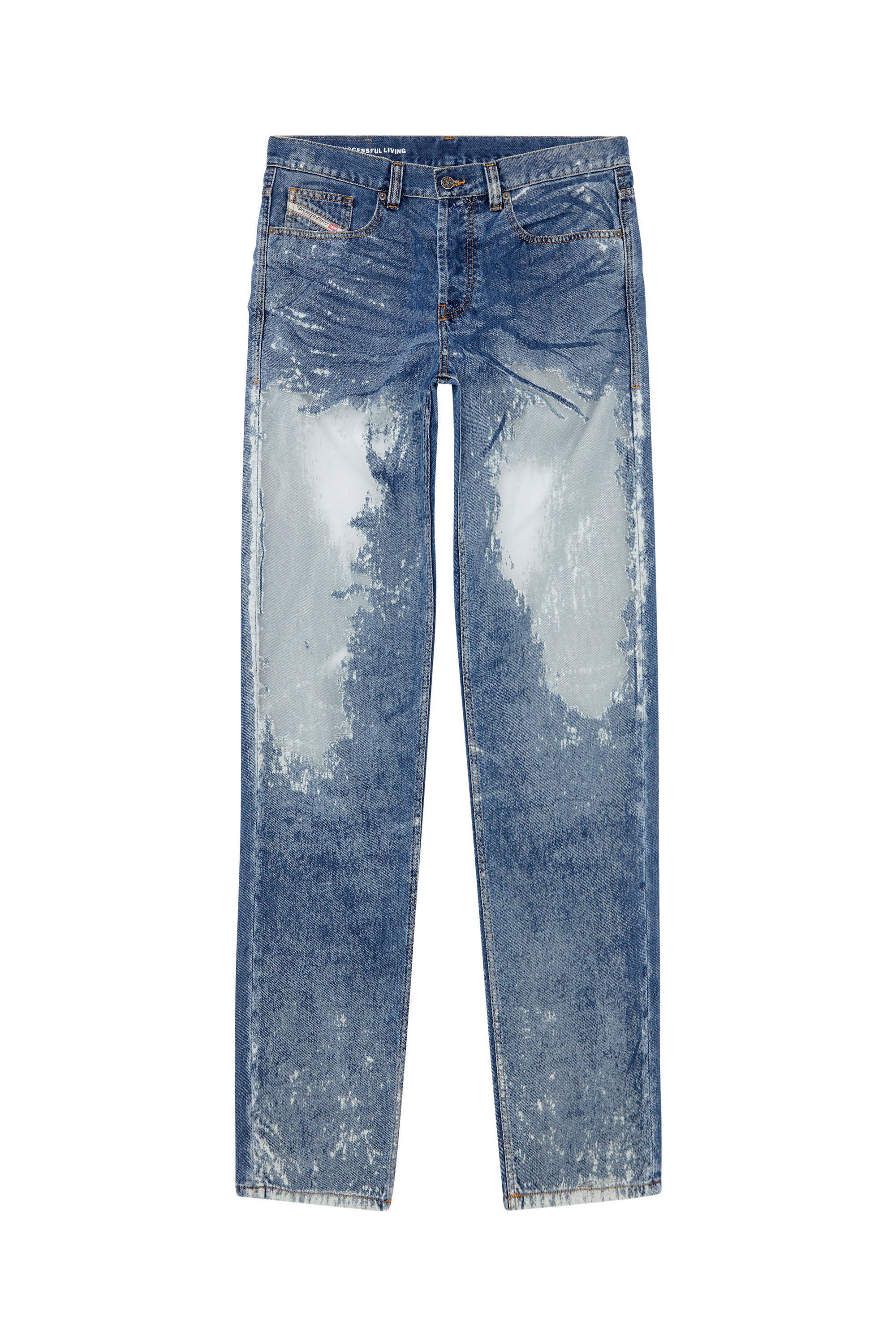 Diesel - Straight Jeans 2010 D-Macs 068JH, ミディアムブルー - Image 6