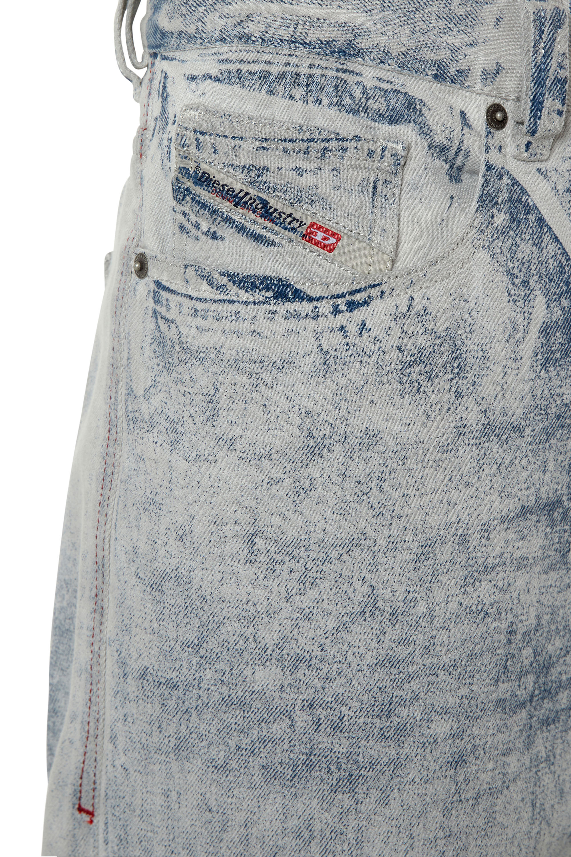 Diesel - Straight Jeans 2010 D-Macs 09F23, ライトグレー - Image 3