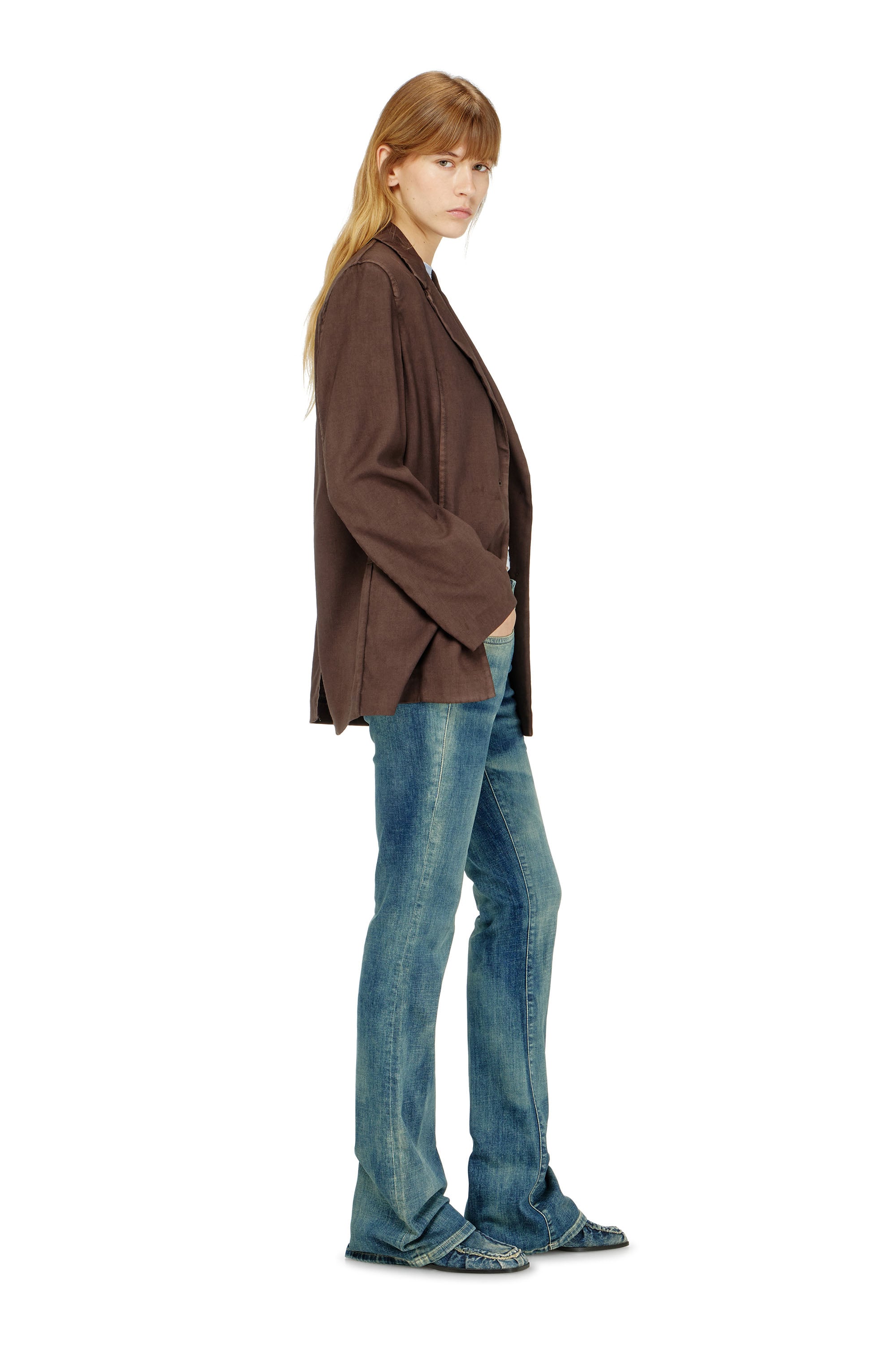 Diesel - Female's Bootcut Jeans 1969 D-Ebbey 09P41, ミディアムブルー - 2