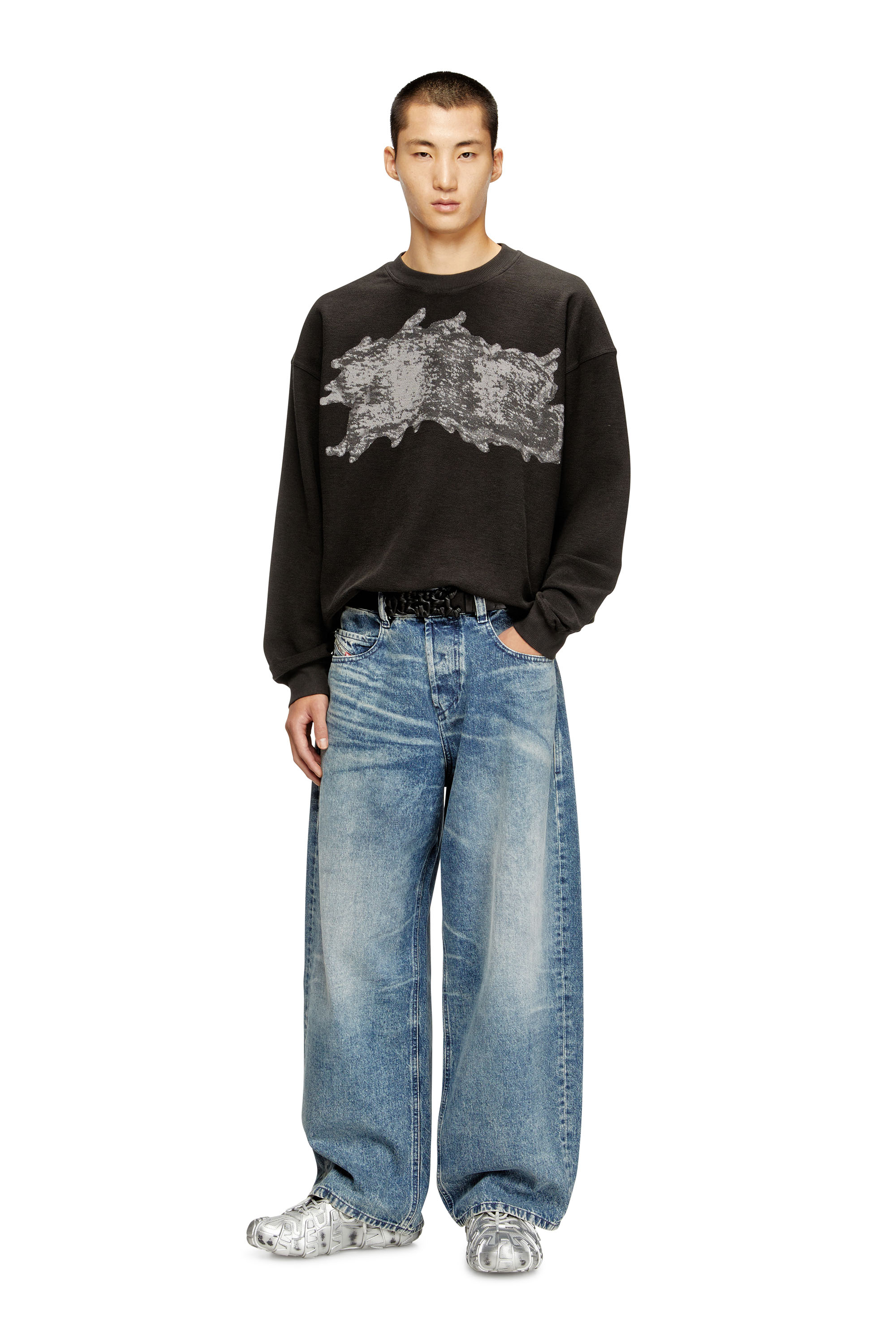 Diesel - Unisex's Relaxed Jeans 1997 D-Enim 007DA, ライトブルー - 1