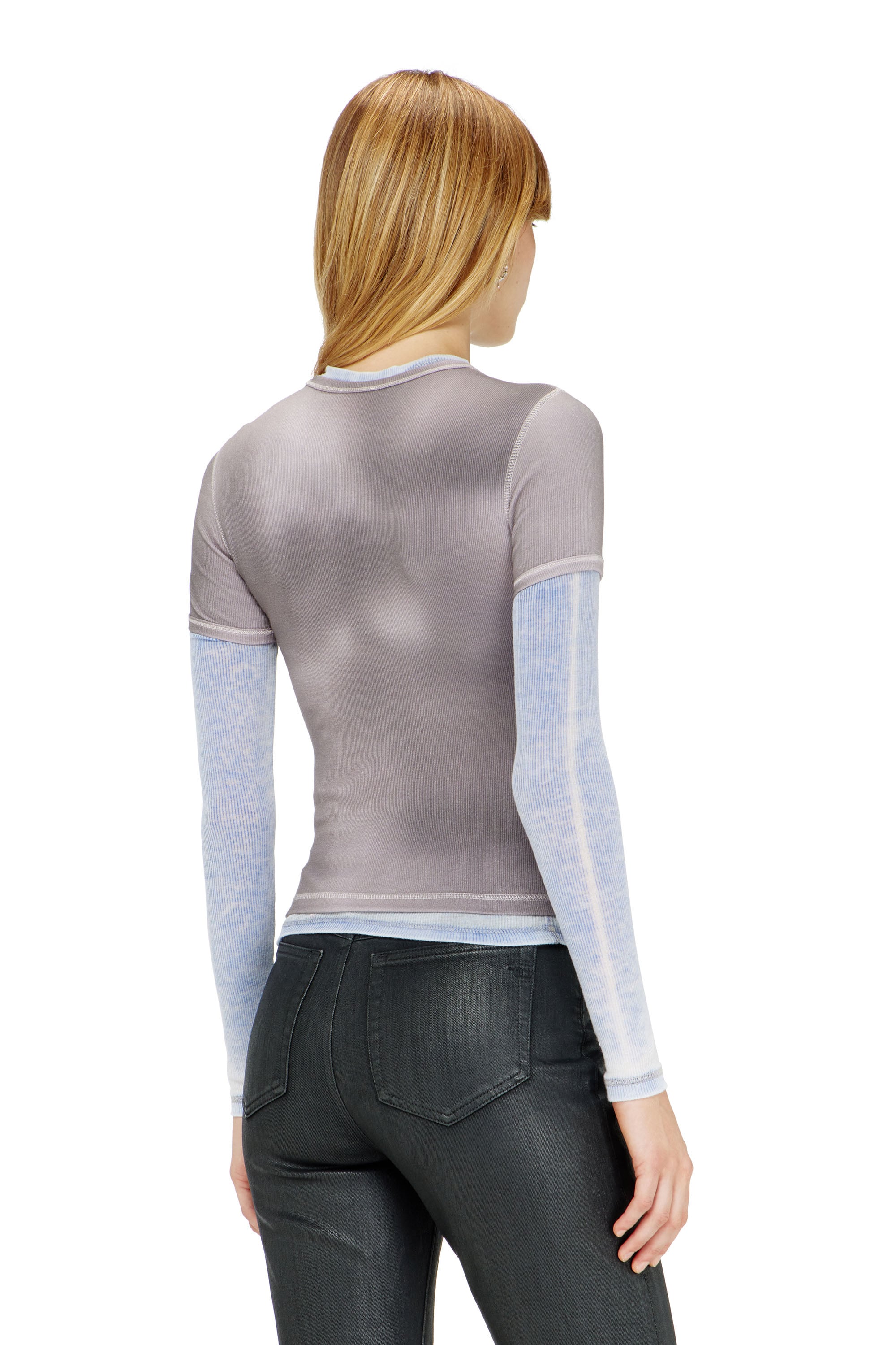 Diesel - T-ELE-LONG-AA4, Female's 半袖トップ in null - 4