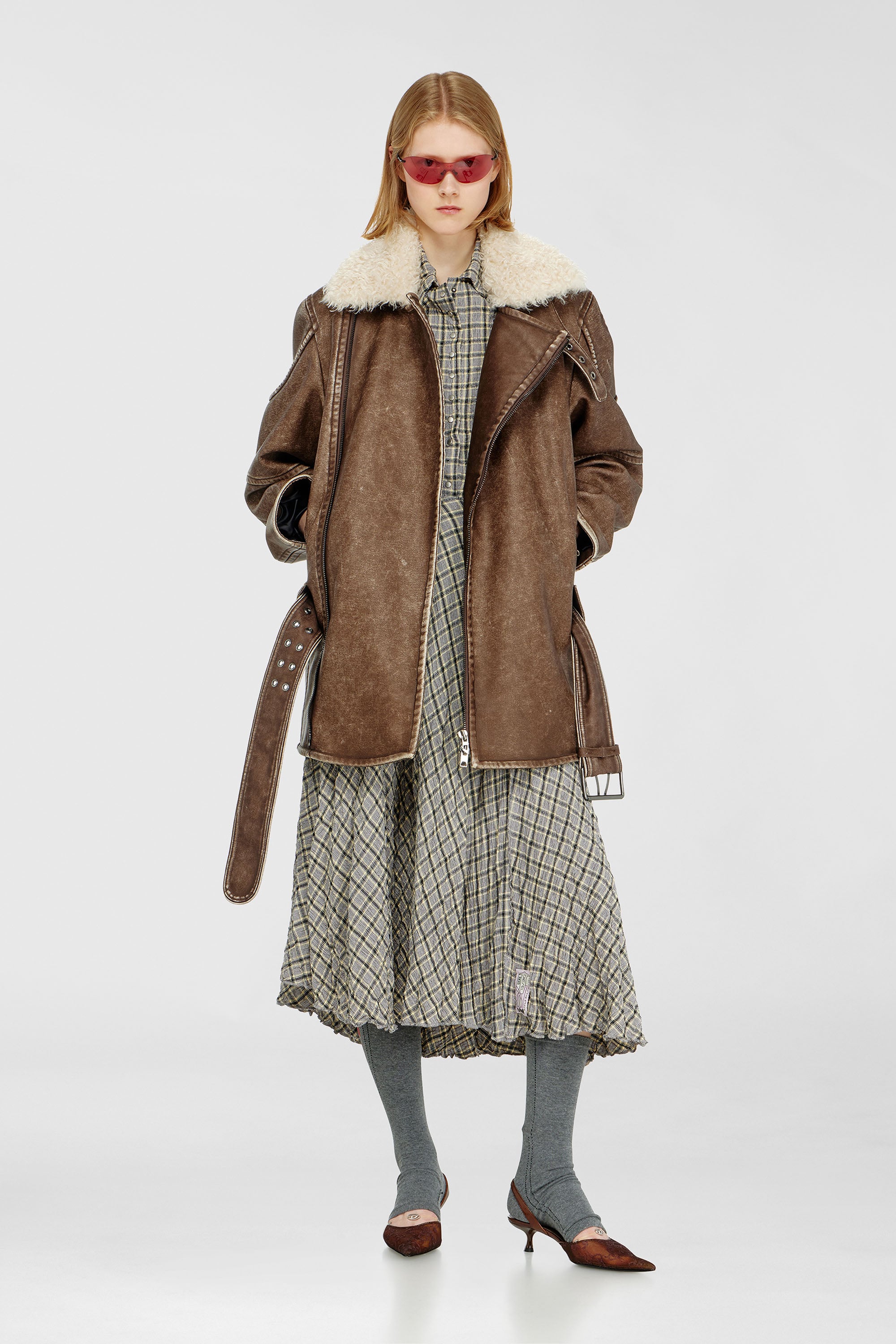 Diesel - O-XYGEN, Female's スカート in グレー - 1