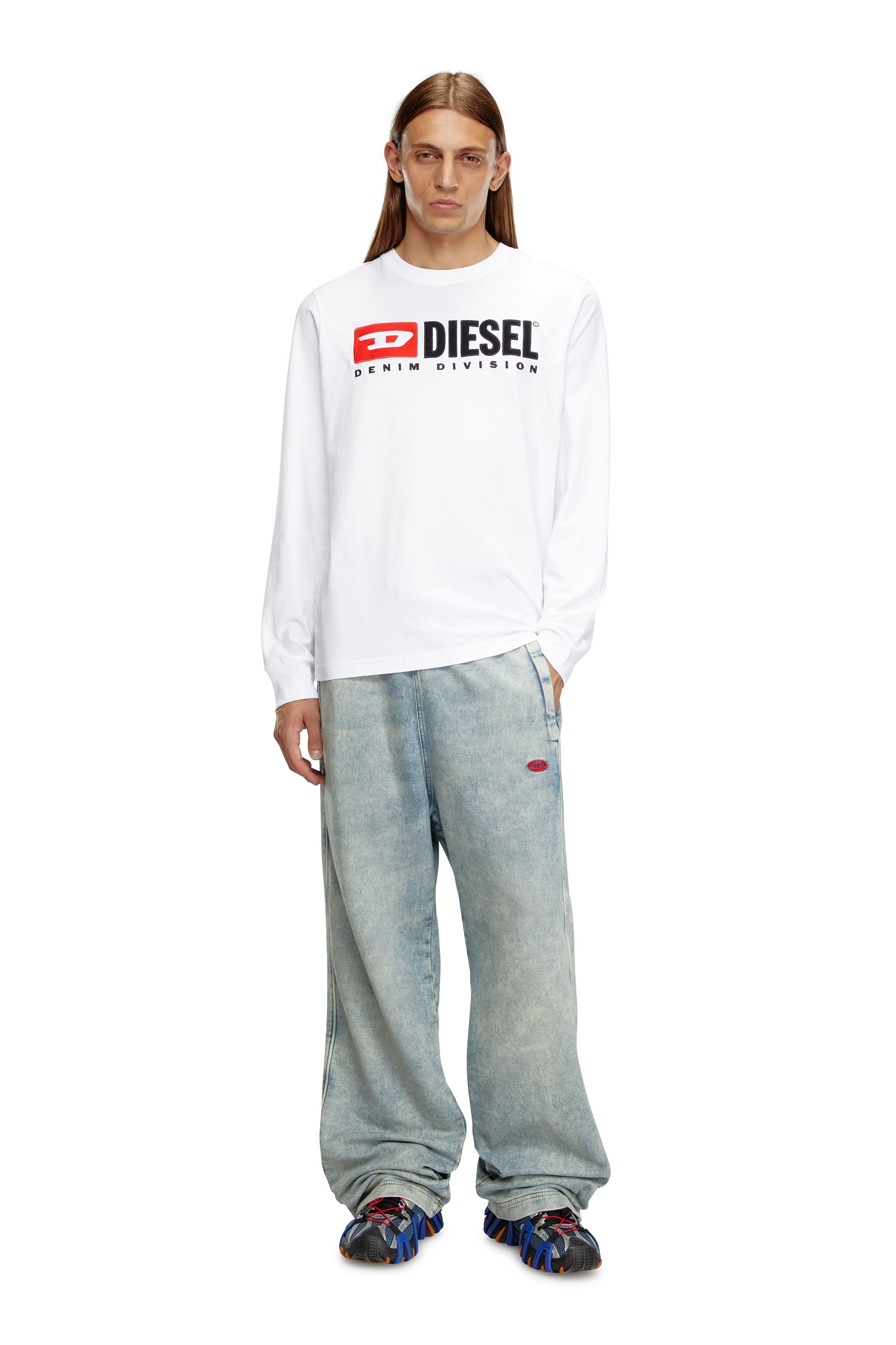 Diesel - T-JUST-LS-DIV, ホワイト - Image 2