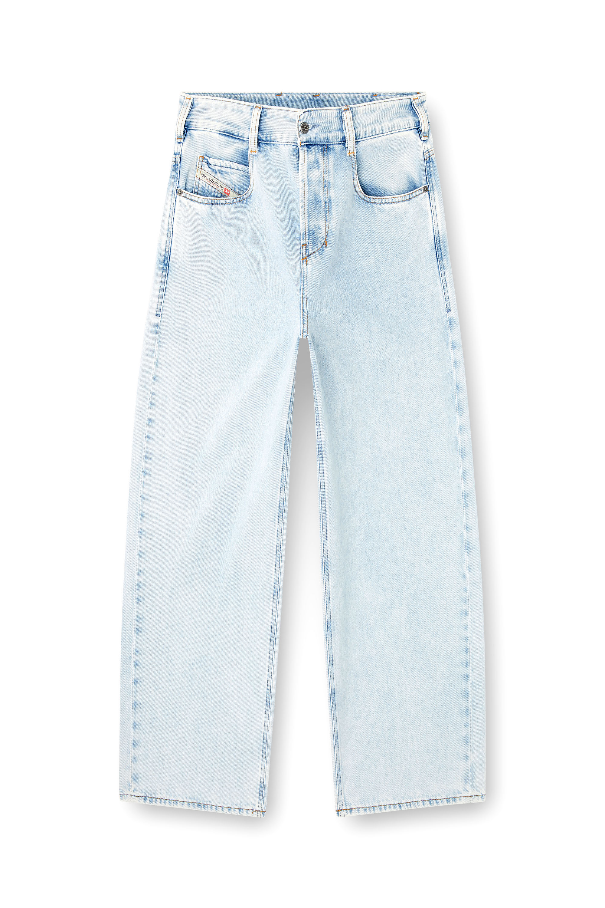 Diesel - Unisex's Relaxed Jeans 1997 D-Enim 09M74, ライトブルー - 2