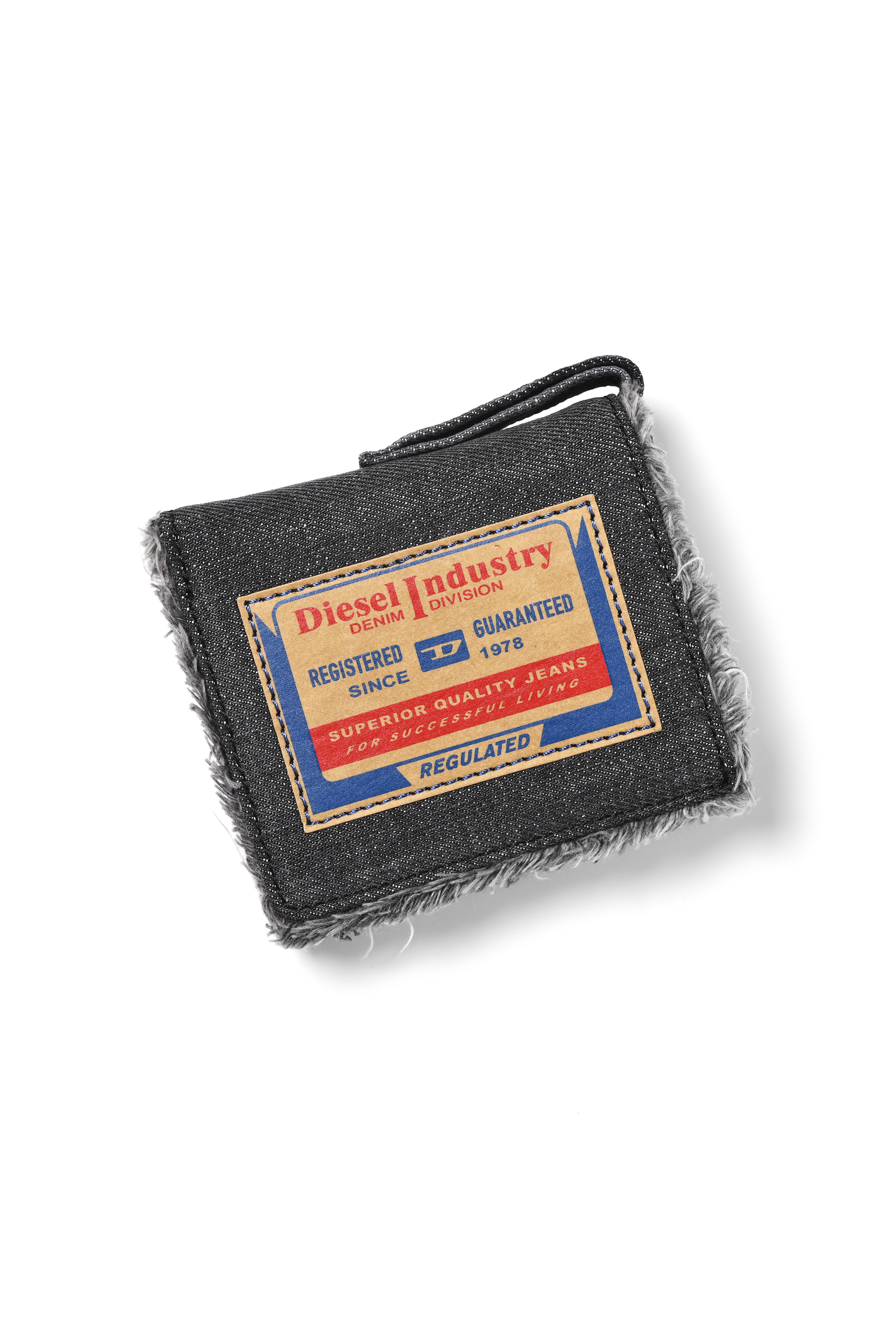 Diesel - DENIM CARDCASE, Unisex's DENIM CARDCASE in ブルー - 1