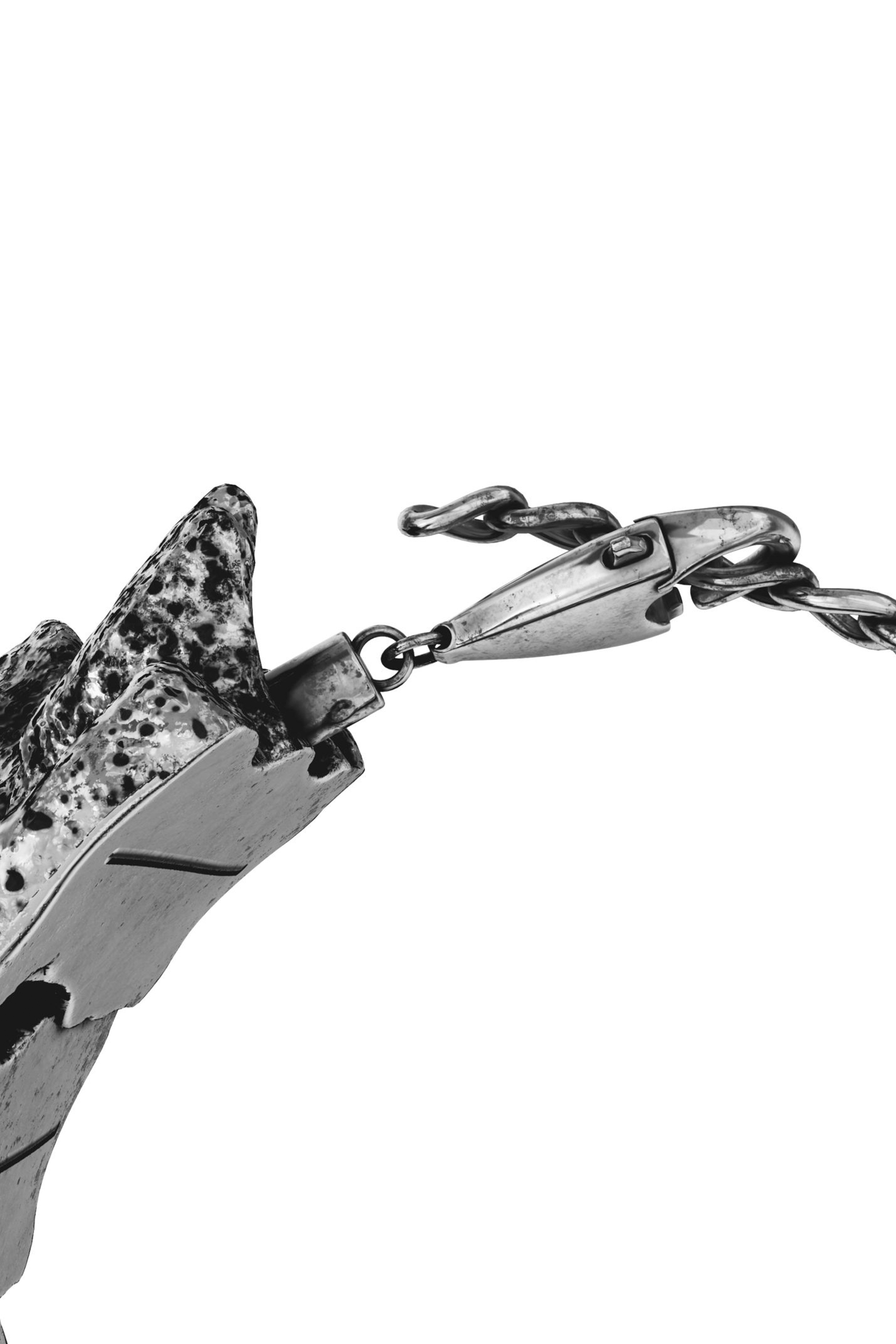 Diesel - DX1709040 JEWELLERY, Unisex's Silver-tone components bracelet in ダークグレー - 2