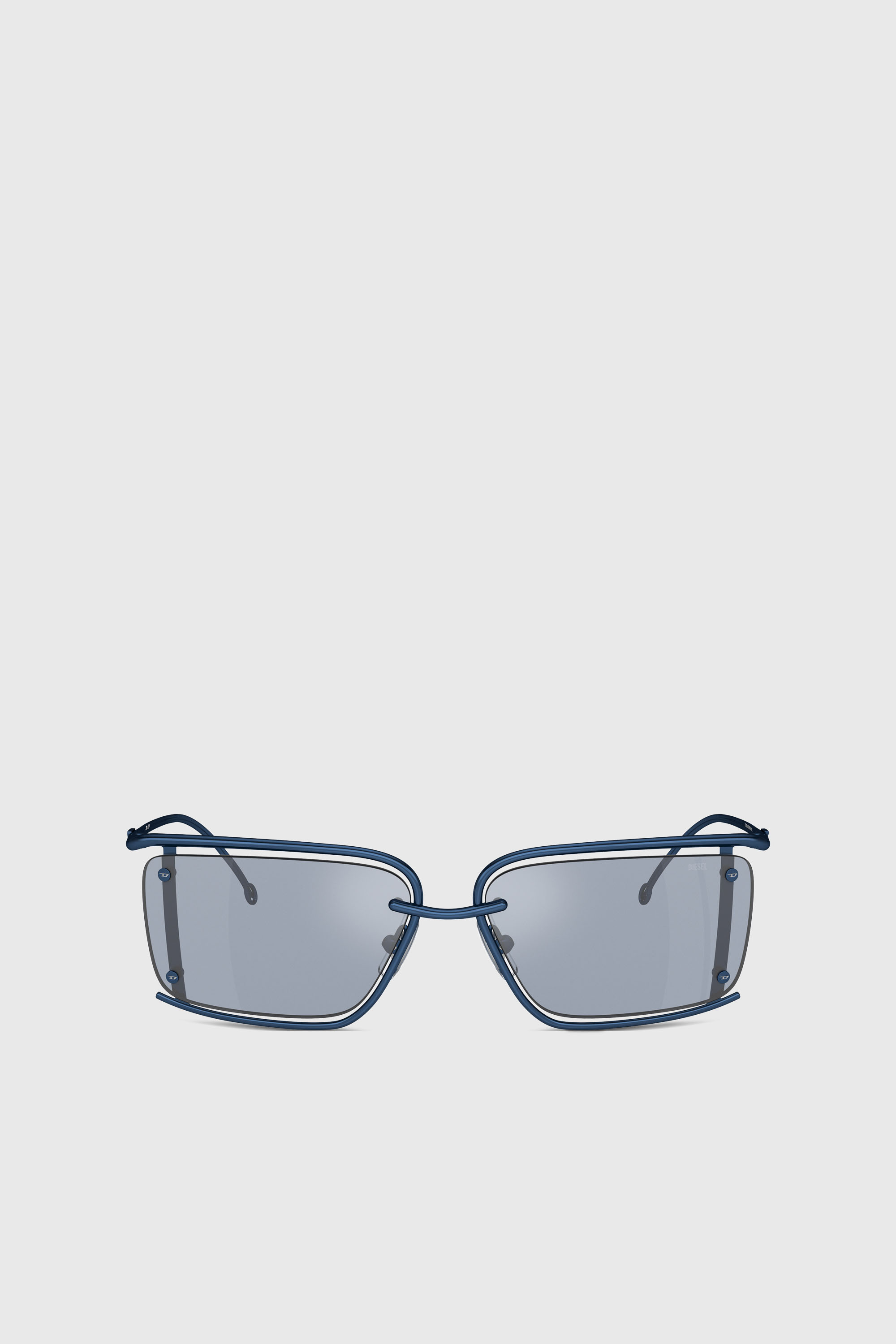 Diesel - 0DL1002, Unisex's サングラス in ブルー - 1