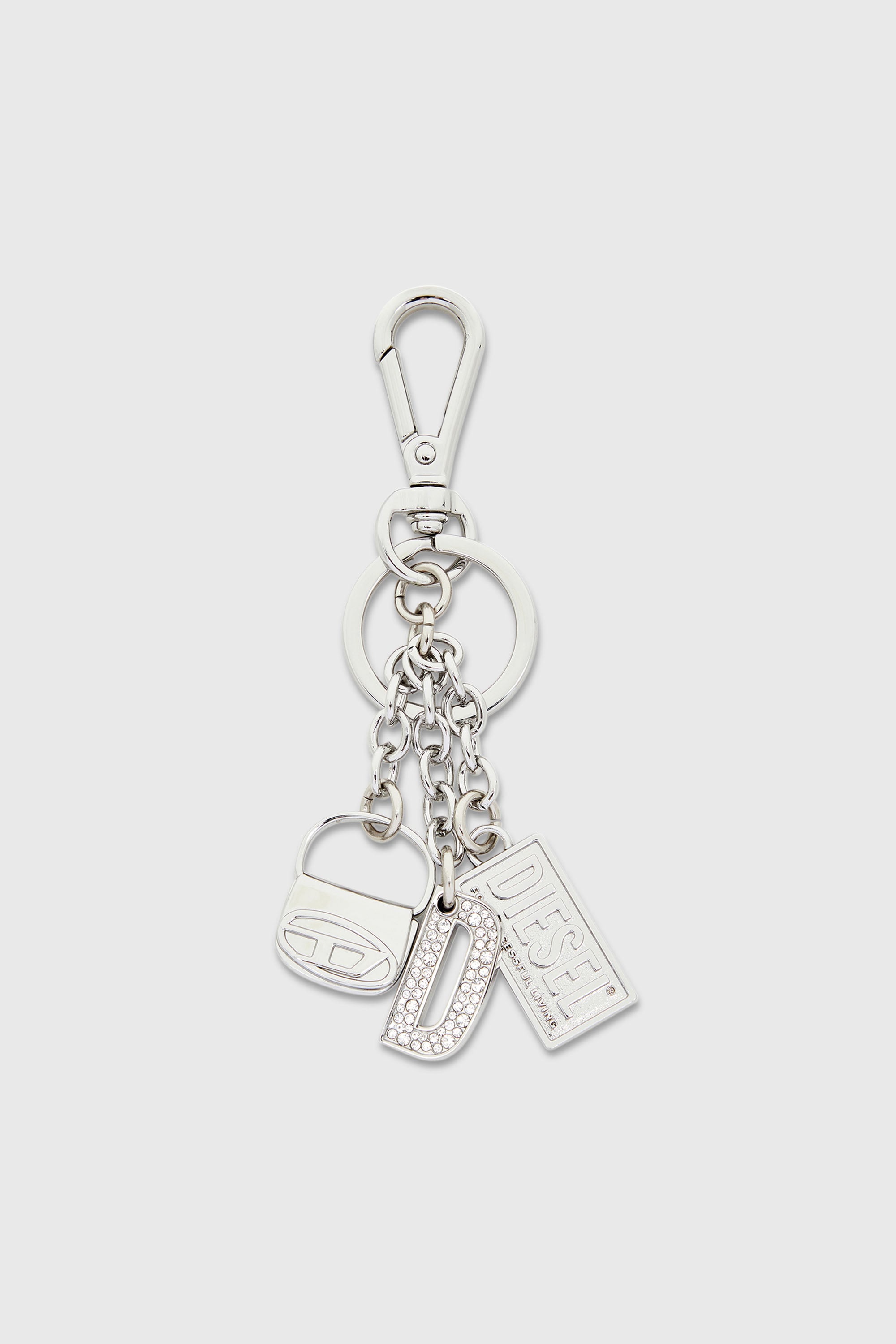Diesel - 1DR KEY MULTICHARM, Female's マルチチャーム in シルバー - 1