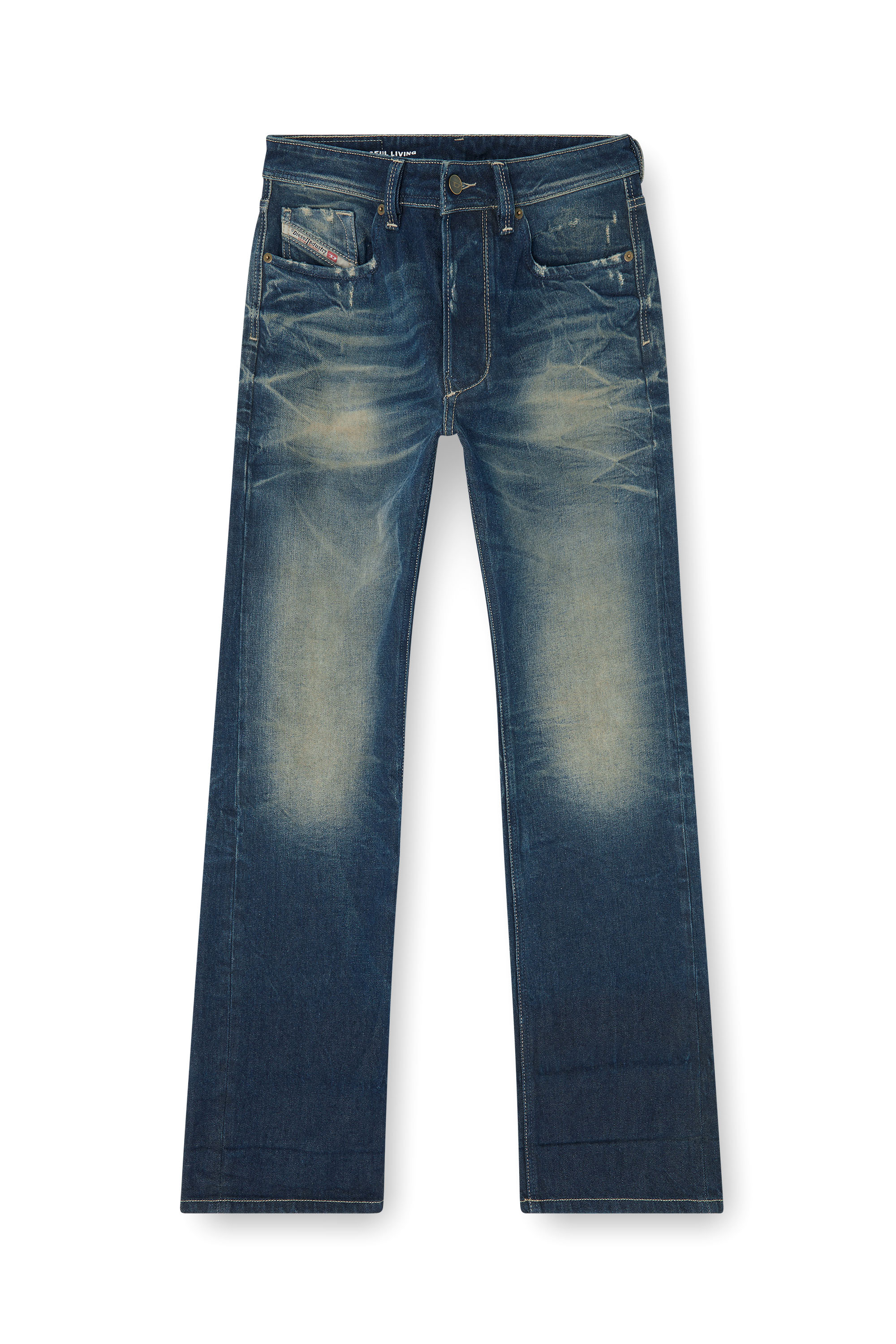 Diesel - Male's Regular Jeans 1985 Larkee 007EH, ダークブルー - 2