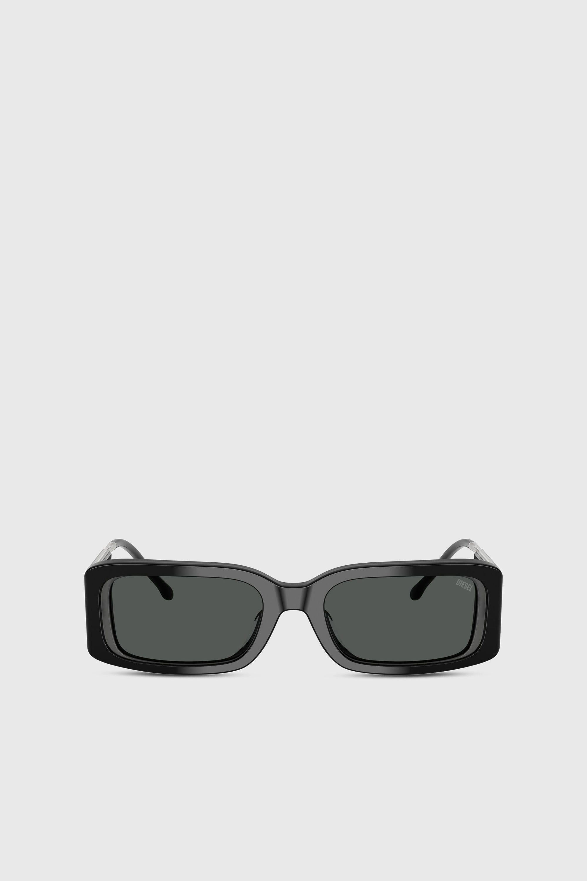 Diesel - 0DL2017U, Unisex's Rectangle sunglasses in ブラック - 2