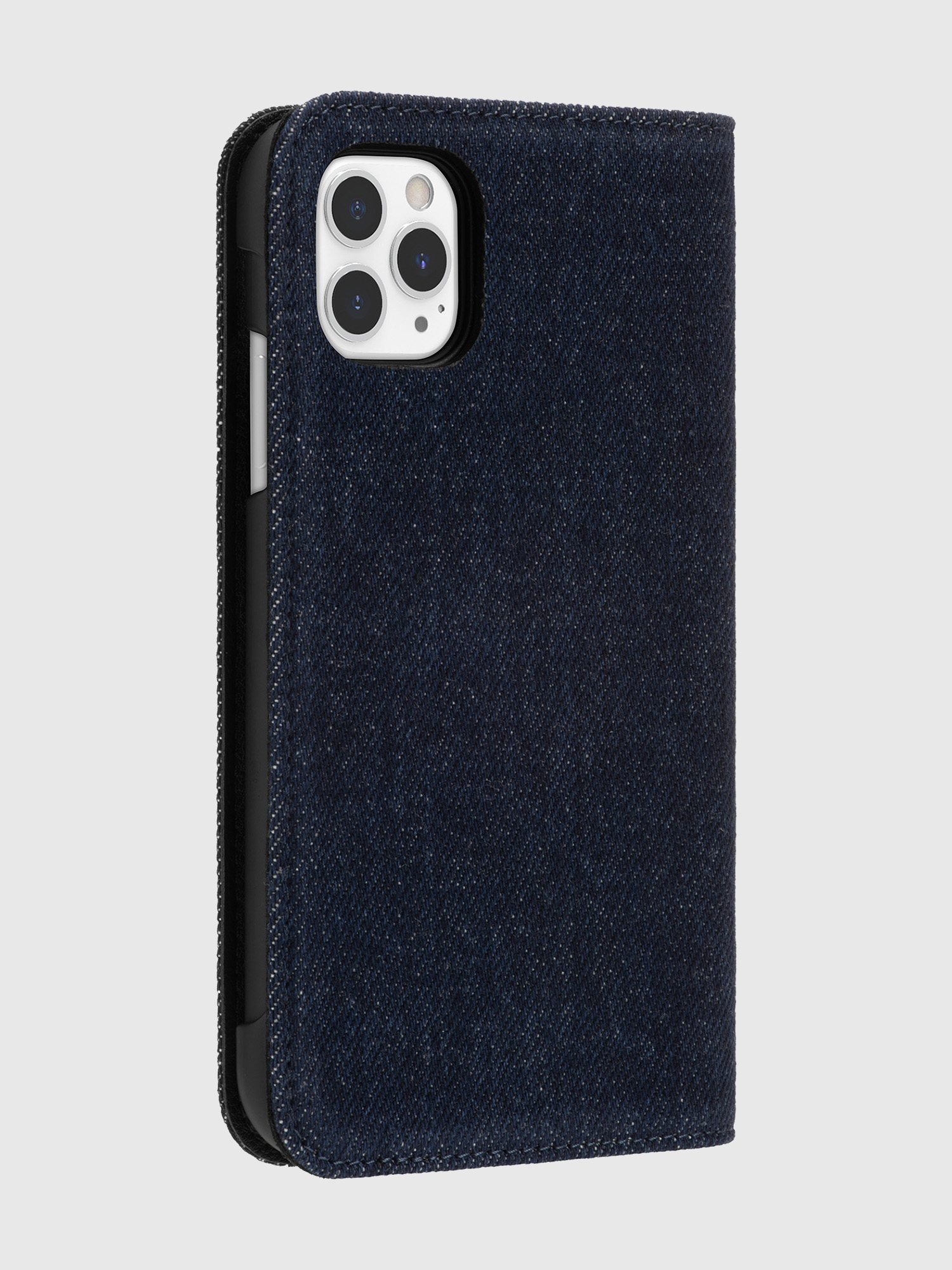 Diesel - DIPH-039-DENVL, Unisex's 2-in-1 folio case for iPhone 11 Pro Max in ブルージーンズ - 5