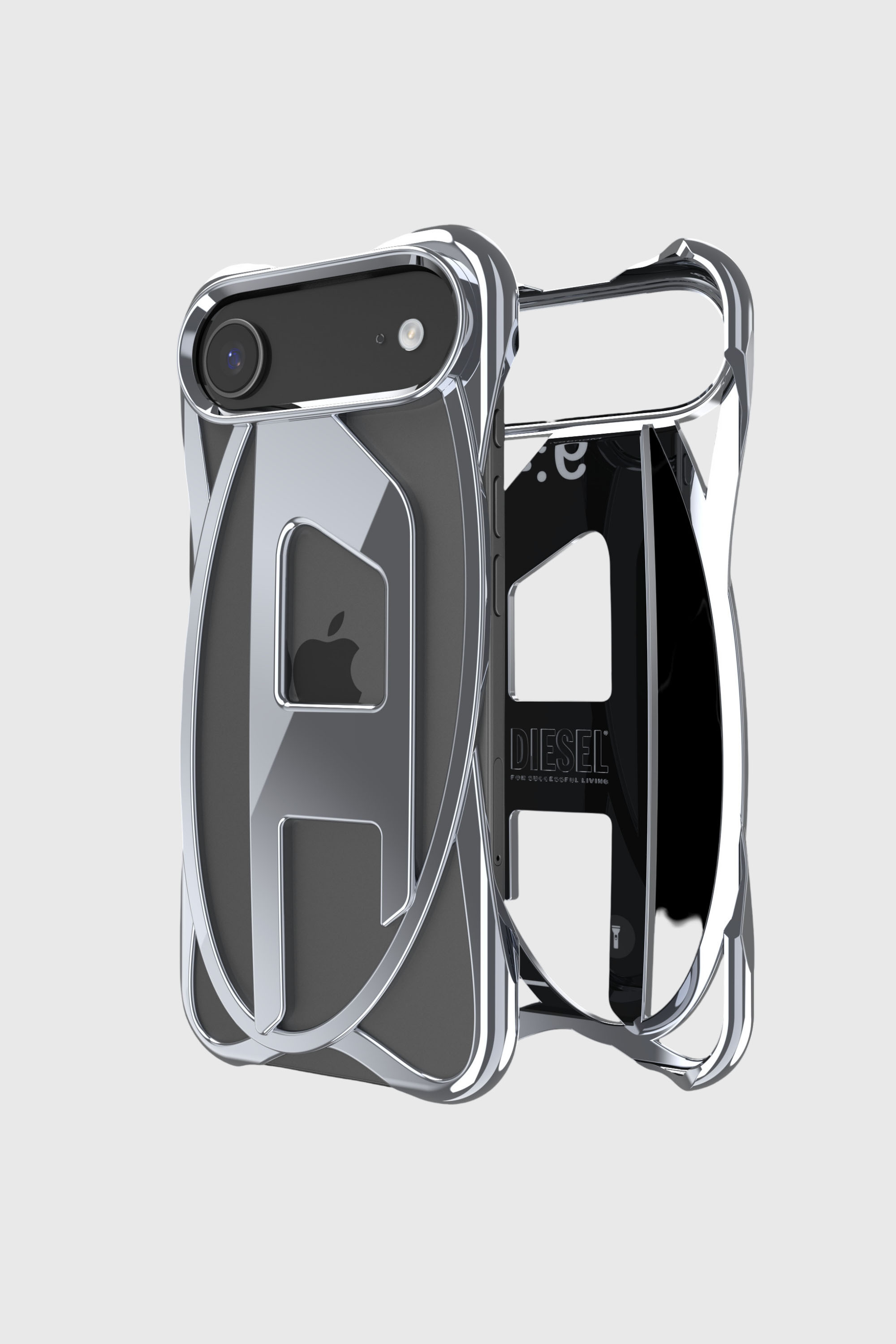 Diesel - 60444 D FRAME CASE, Unisex's IPHONE 17 AIR in ダークグレー - 1