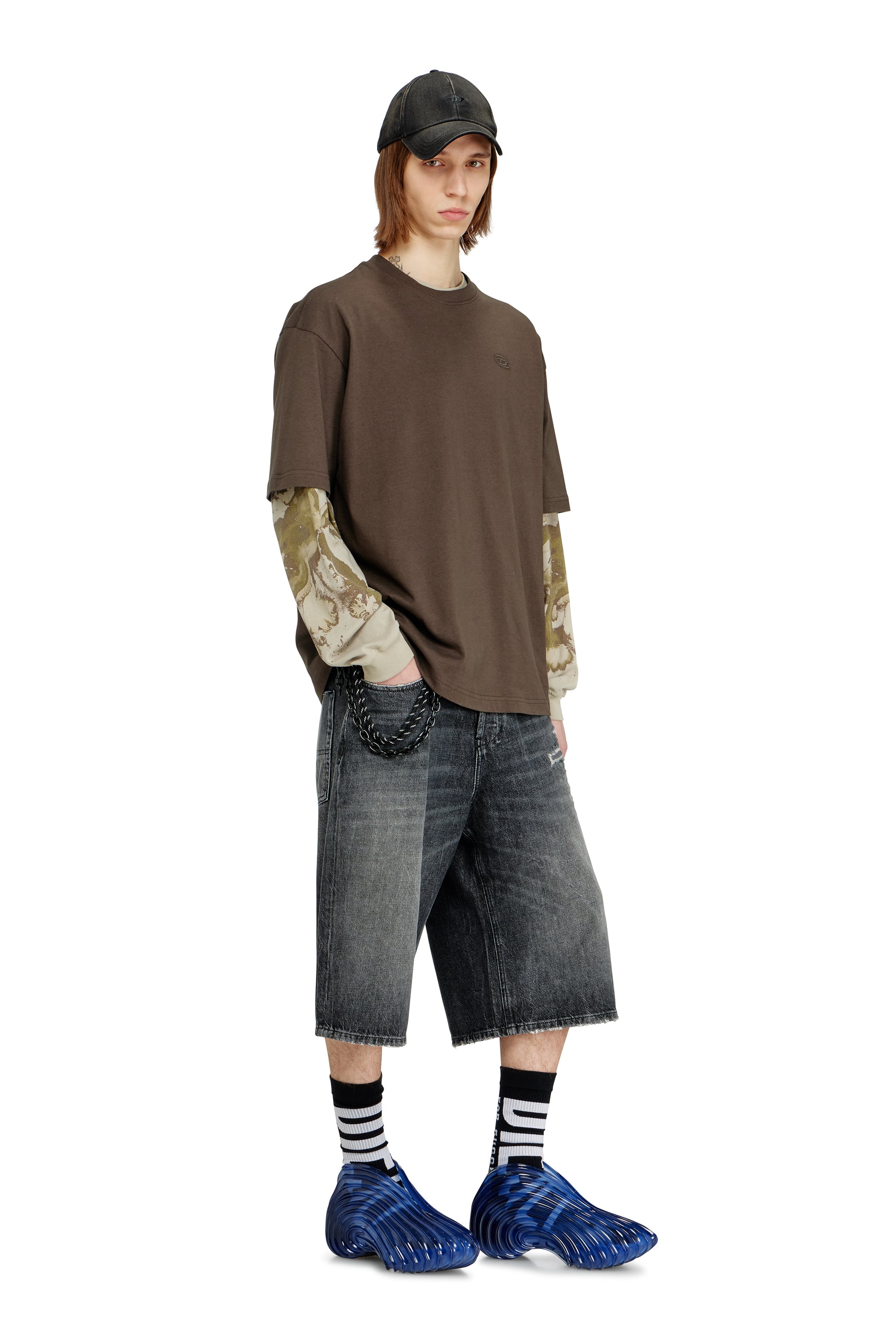 Diesel - MELISSA QUANTUM SNEAKERS X, Unisex's スリッポンスニーカー in ブルー - 2