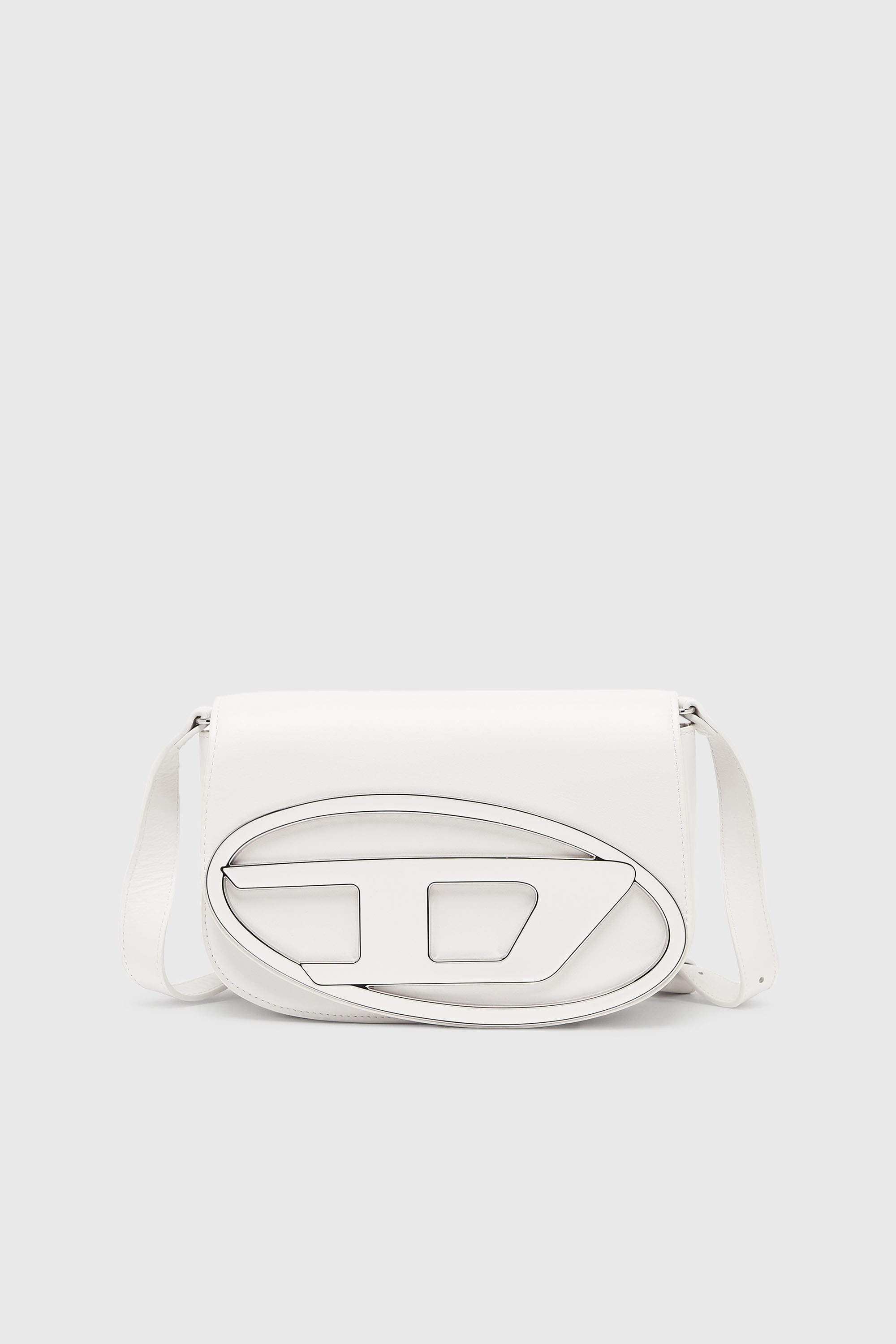 Diesel - 1DR M, Female's カウレザーショルダーバッグM in ホワイト - 2