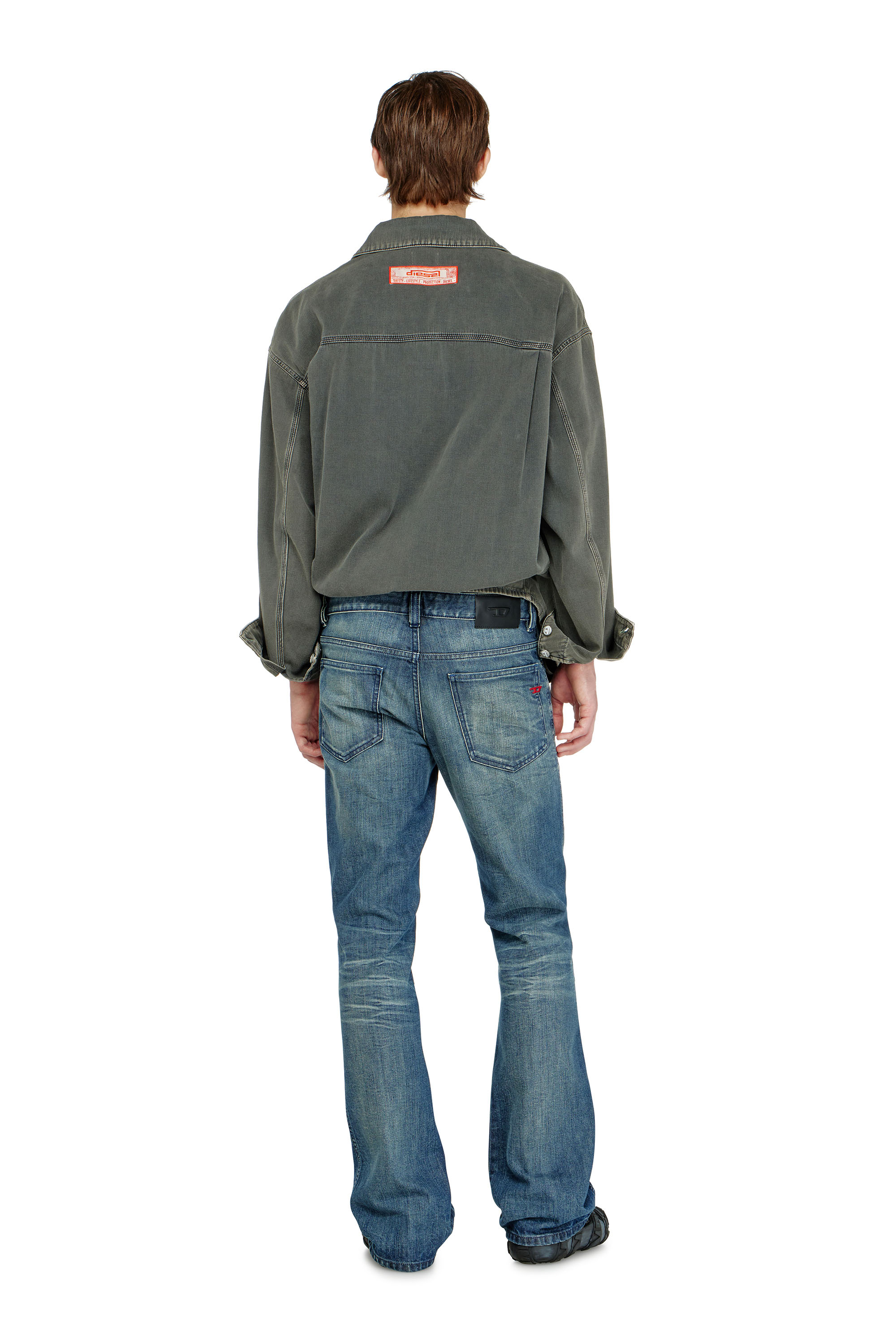 Diesel - Male's Bootcut Jeans 1998 D-Buck 09Q29, ミディアムブルー - 3