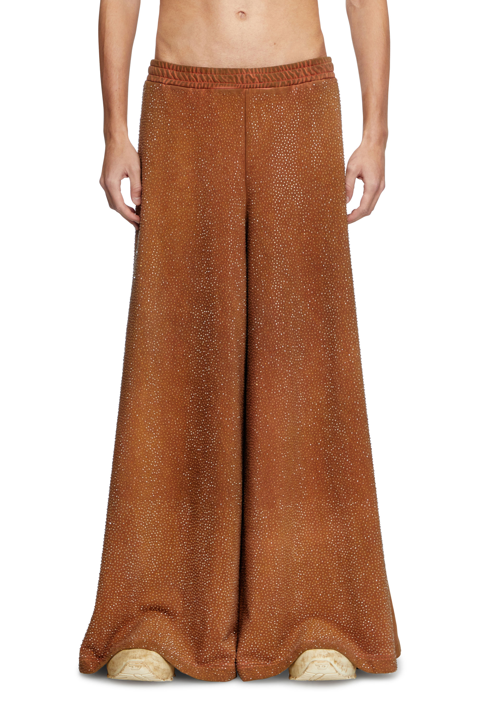 Diesel - P-DAM-LUX-DD, Unisex's スウェットパンツ in ブラウン - 3