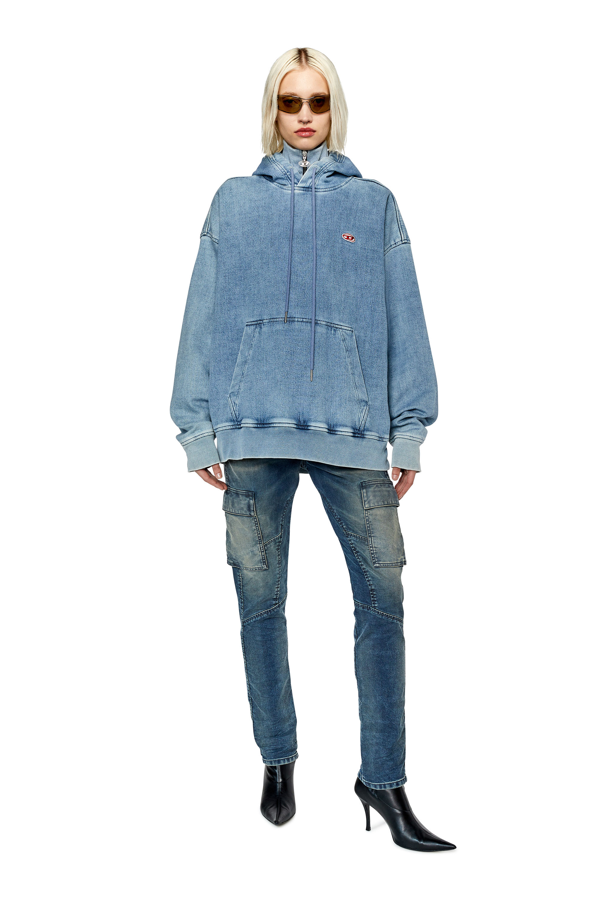 Diesel - Slim 2051 D-Ursy Track Denim 068DS, ダークブルー - Image 4
