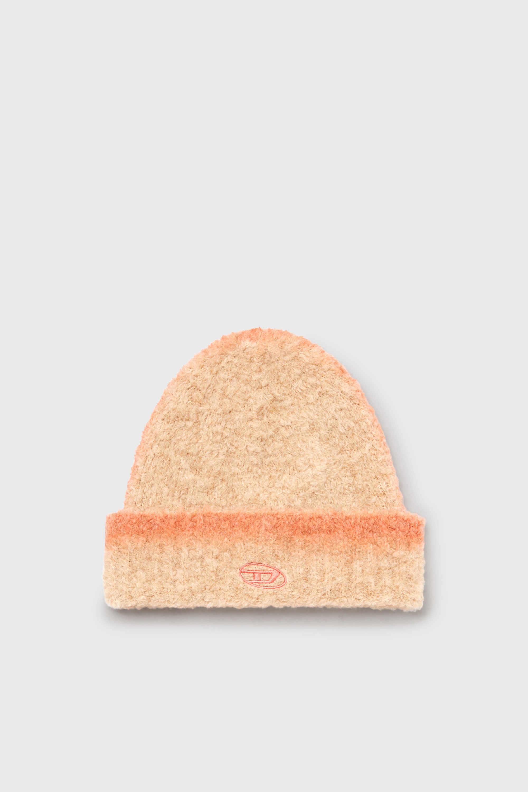 Diesel - K-RINO-HAT, Unisex's ニットキャップ in オレンジ - 1
