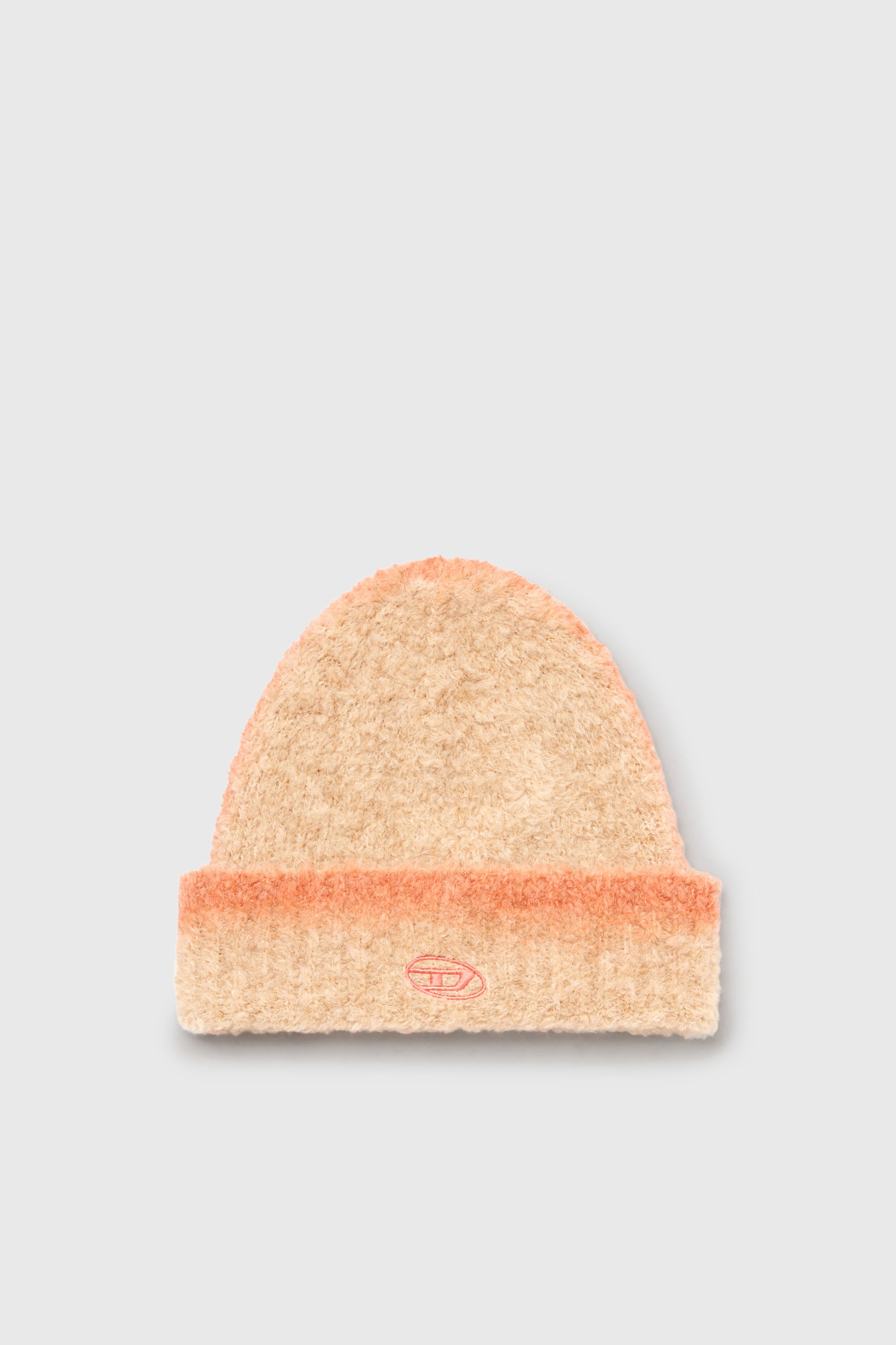Diesel - K-RINO-HAT, Unisex's ニットキャップ in オレンジ - 1