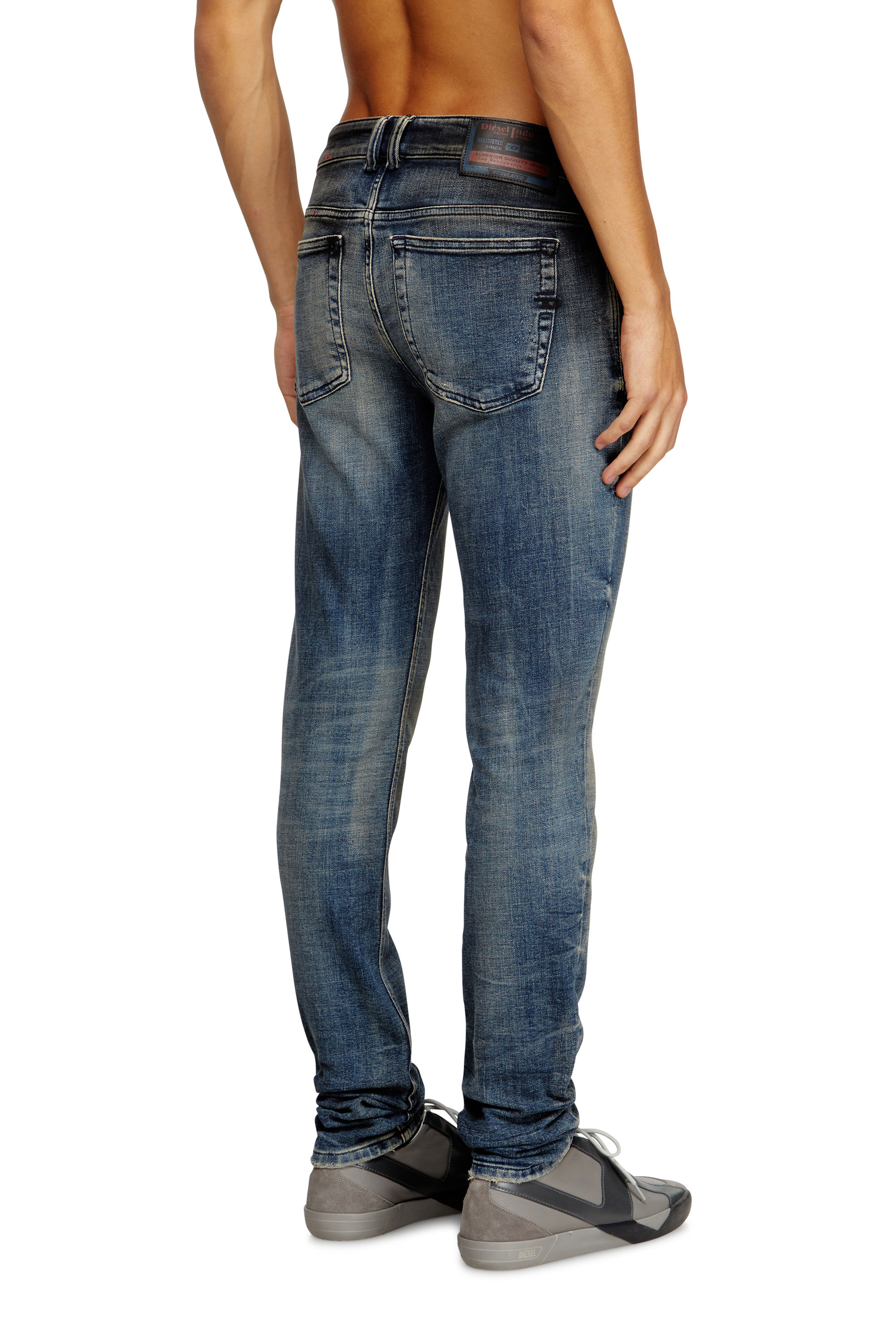 Diesel - Male's Skinny Jeans 1979 Sleenker 09N15, ミディアムブルー - 5