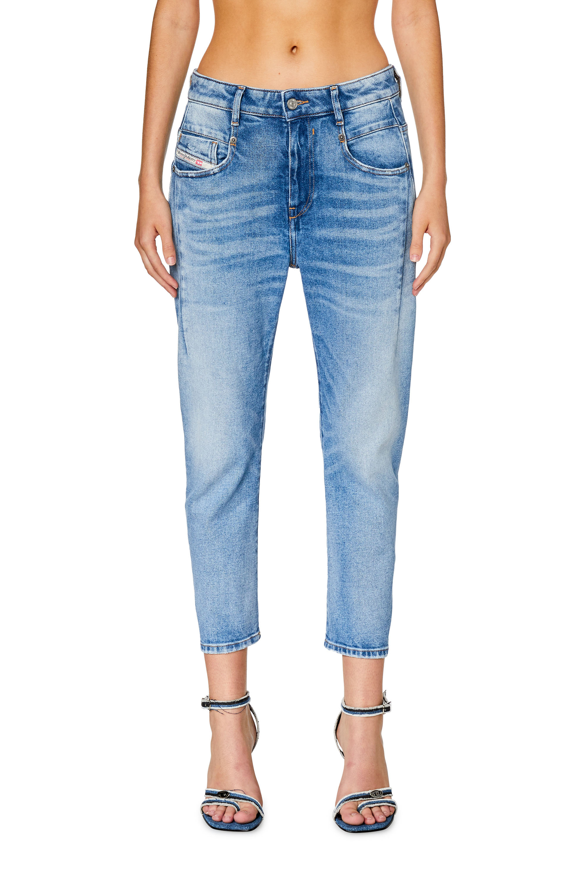 Diesel - Boyfriend Jeans Fayza 09G24, ライトブルー - Image 1