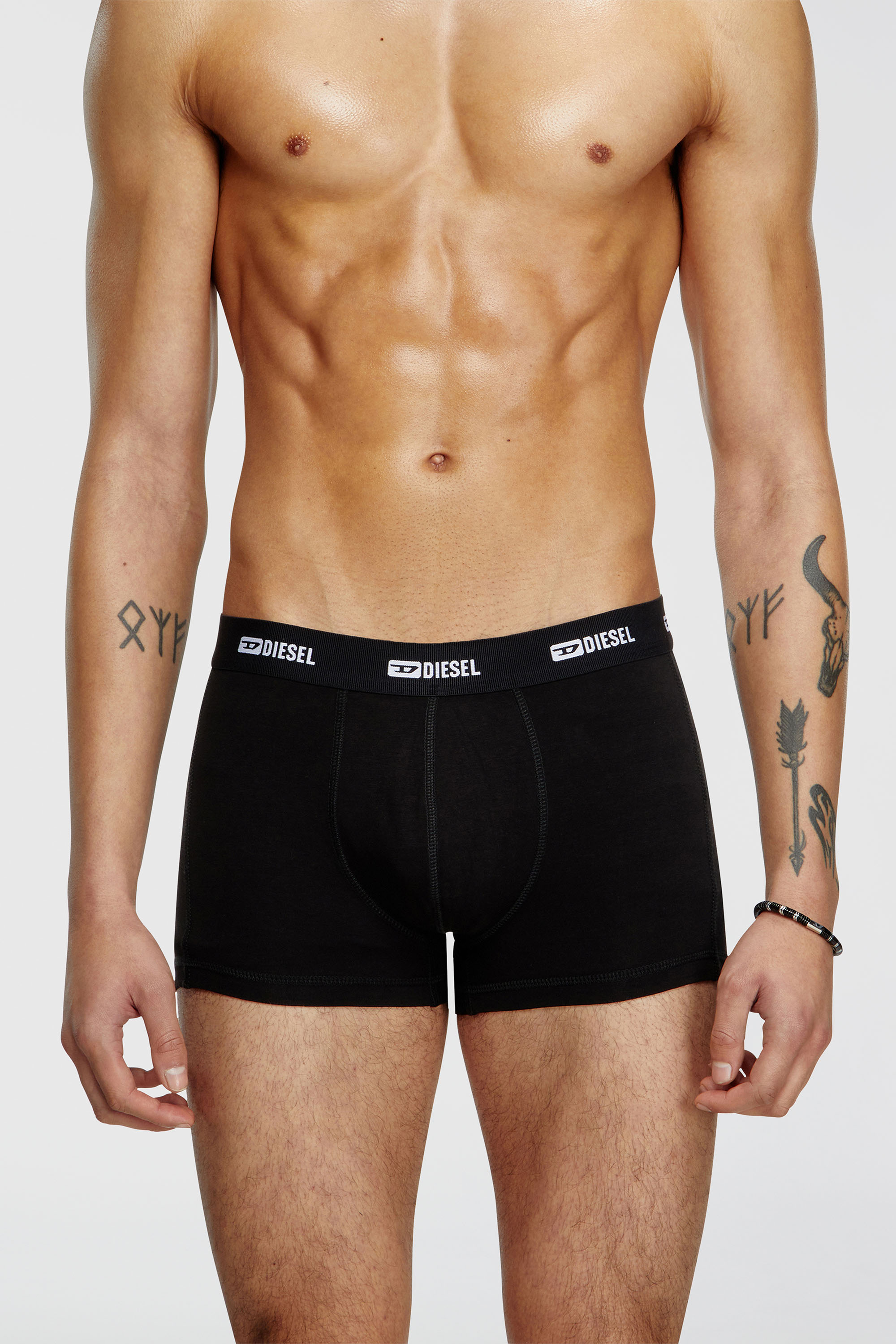 Diesel - DAMIEN-UTLT-3PACK, Male's ボクサーパンツ3枚パック in ブラック - 3