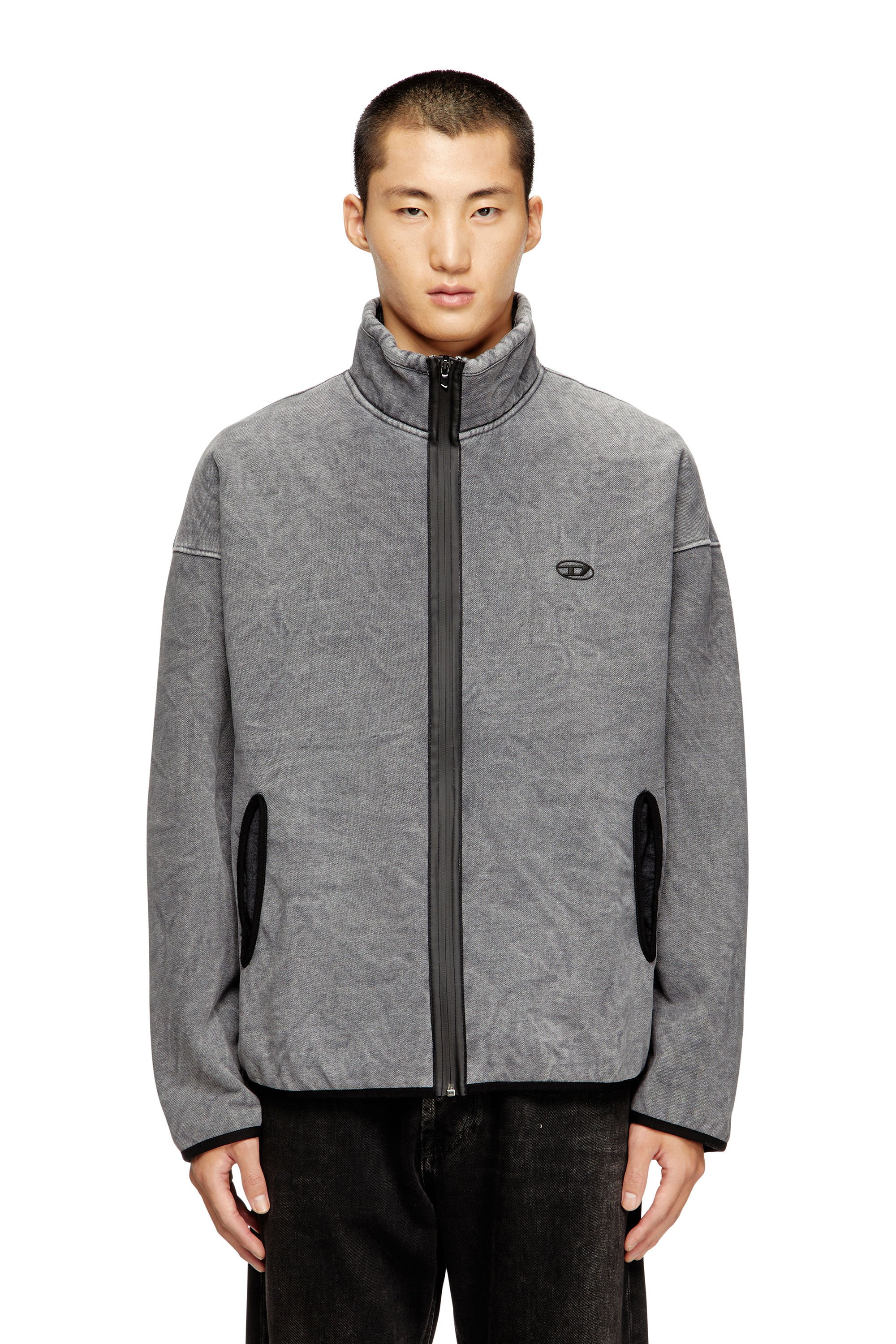 Diesel - S-BATY-NEW, Male's ジャケット in グレー - 1