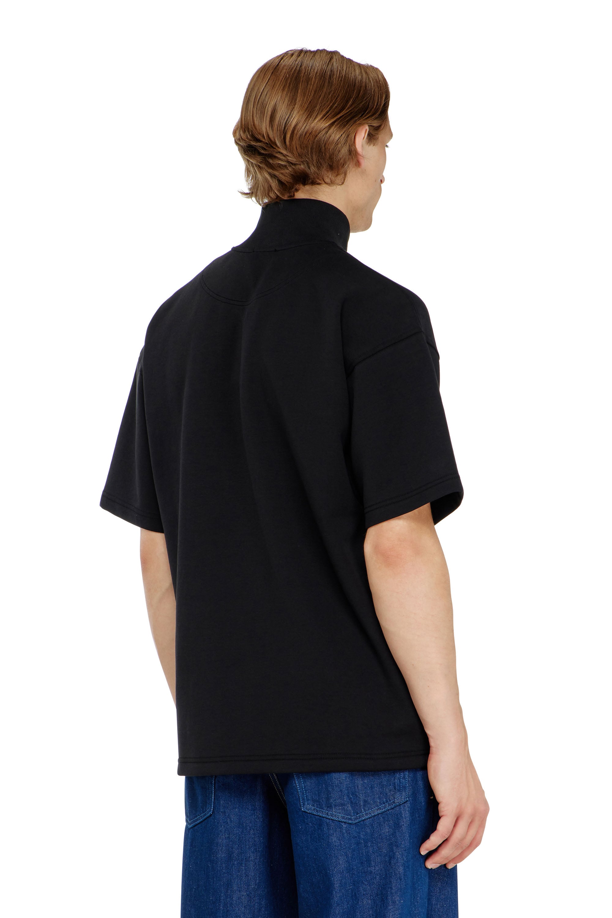 Diesel - S-CUBY, Male's 半袖スウェット in ブラック - 4