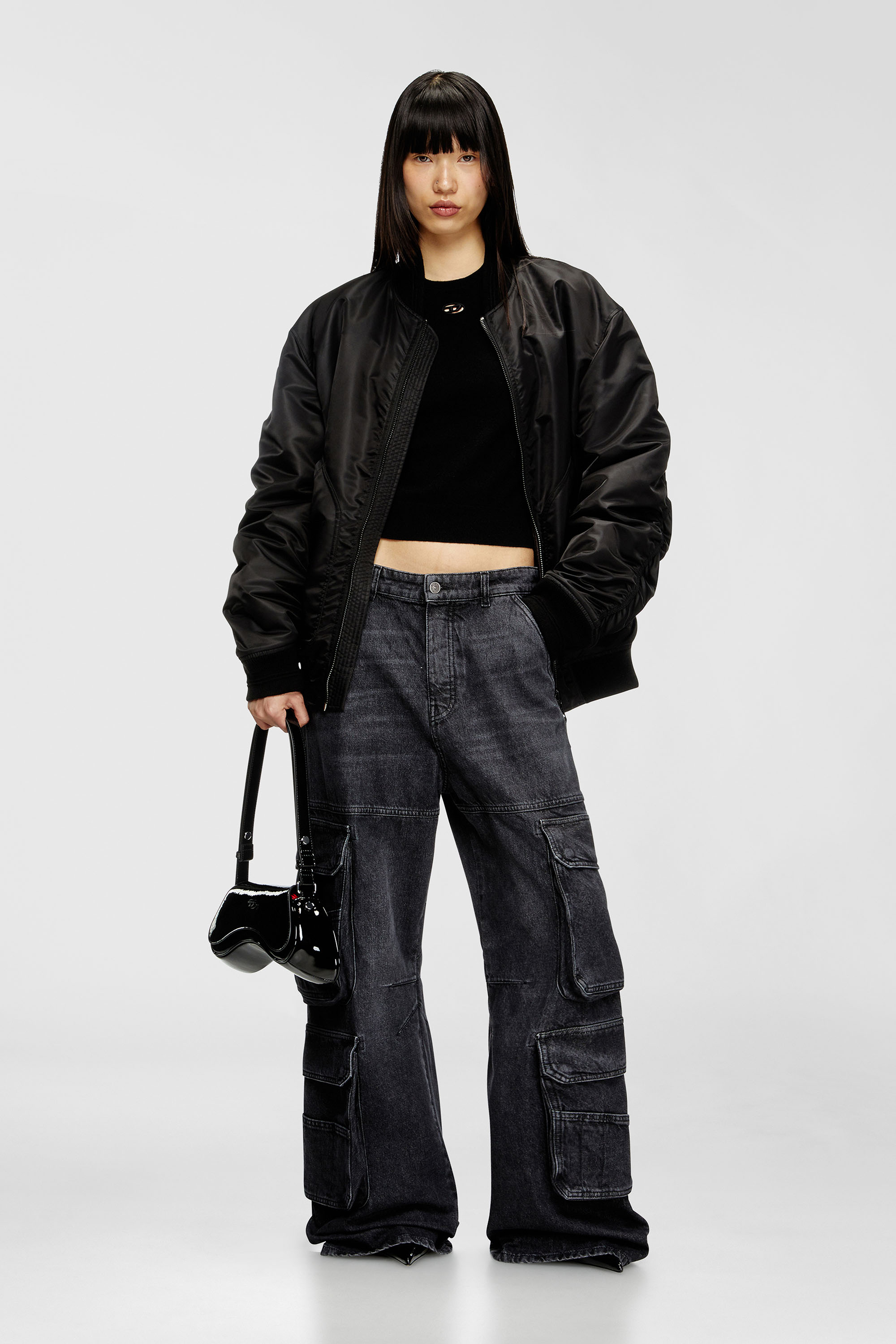 Diesel - PLAY CROSSBODY, Female's クロスボディバッグ in ブラック - 1