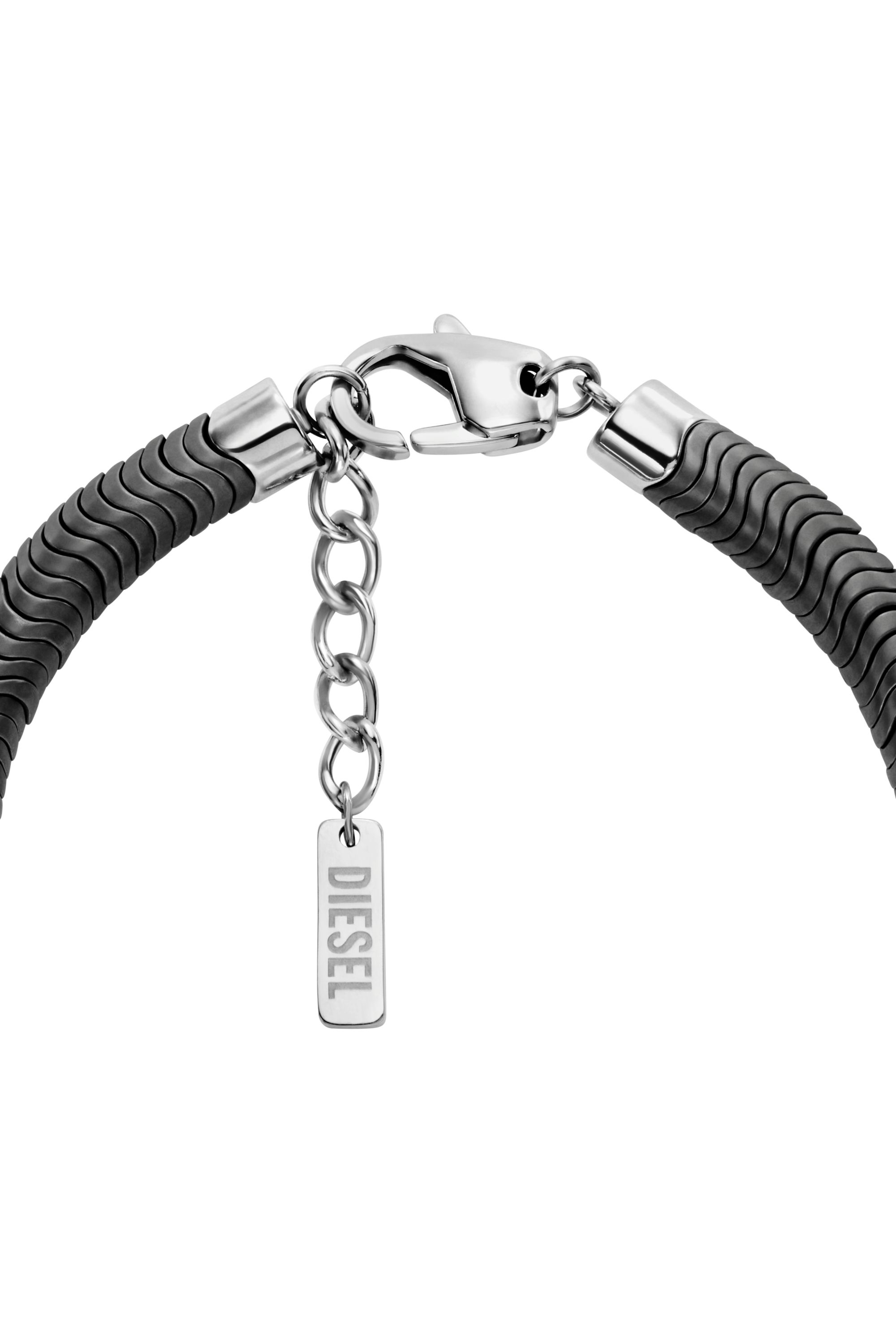 Diesel - DX1573931 JEWEL, Unisex's ブレスレット in シルバー/ブラック - 2