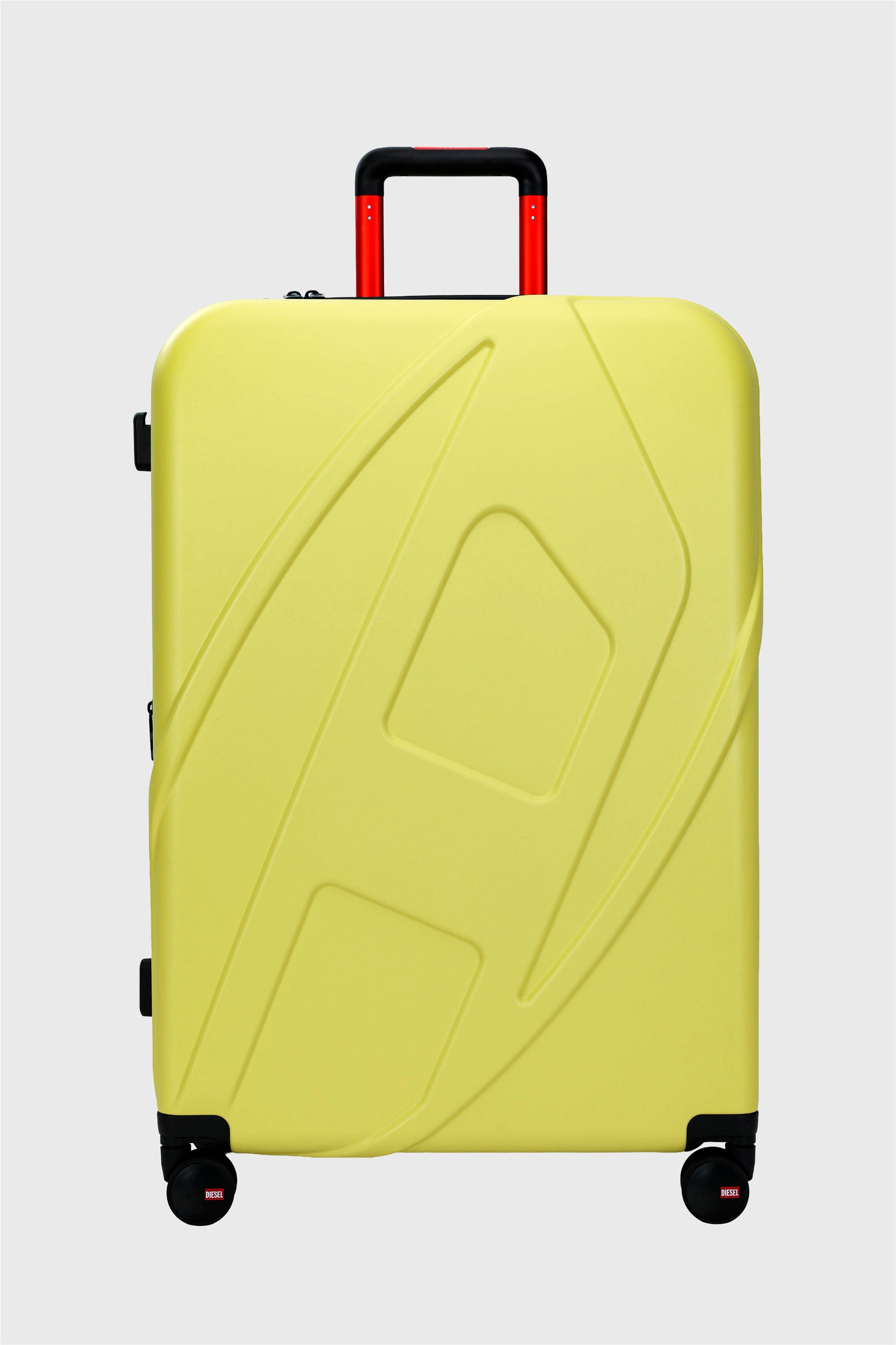 LU0043 HARD LUGGAGE - DSL012, イエロー