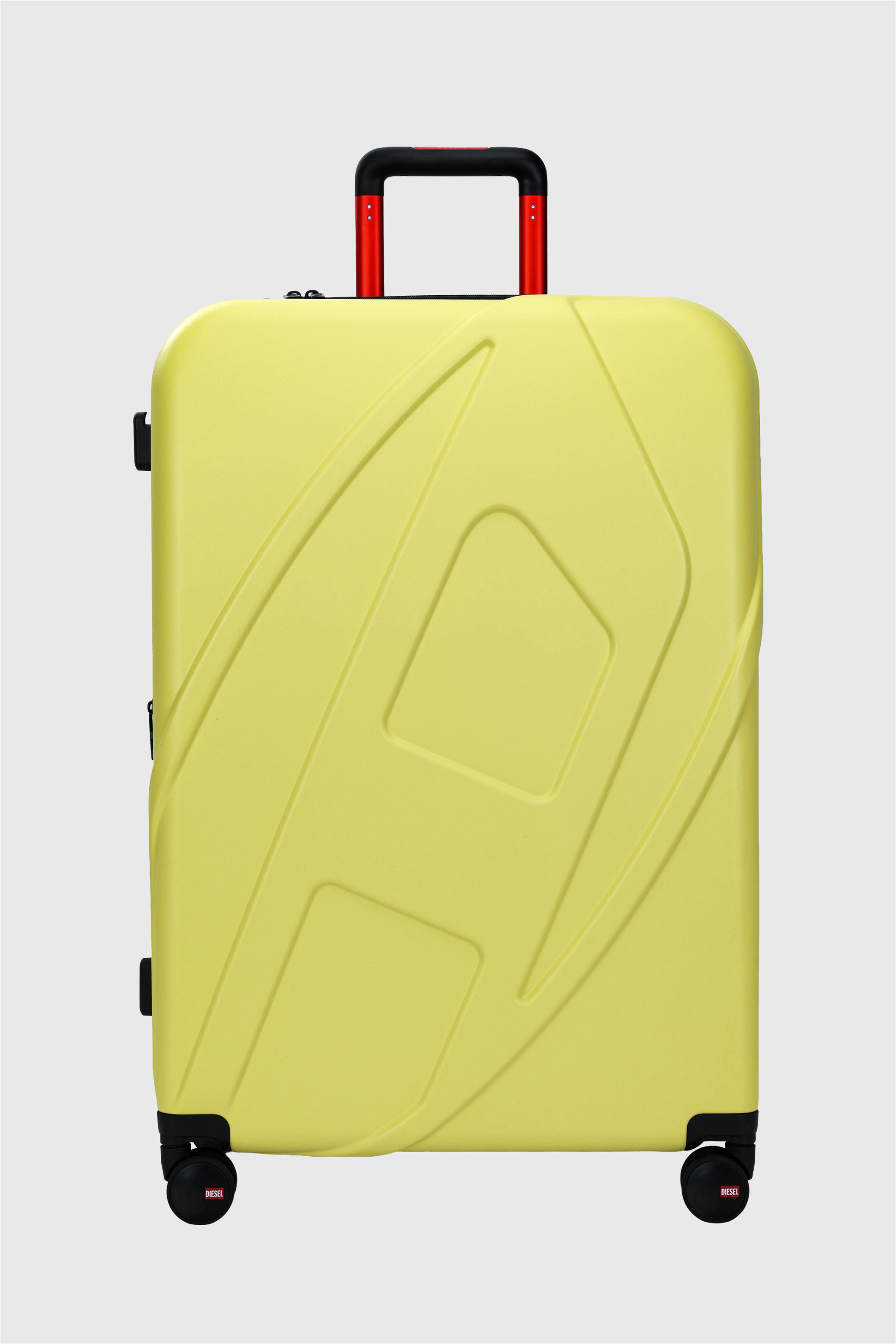 LU0043 HARD LUGGAGE - DSL012, イエロー