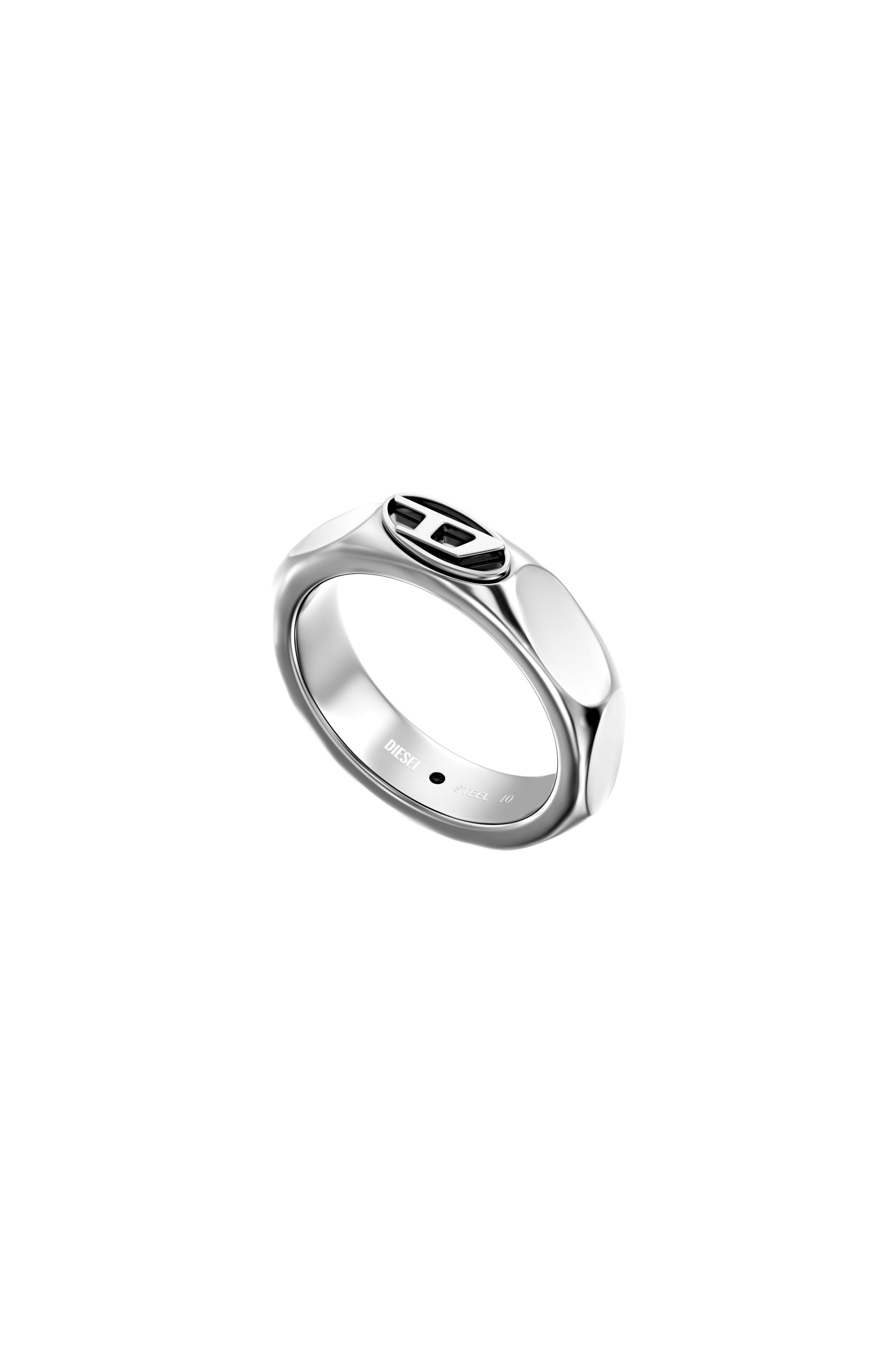 Diesel - DX1693040 JEWELLERY, Unisex's Stainless steel band ring in シルバー - 1