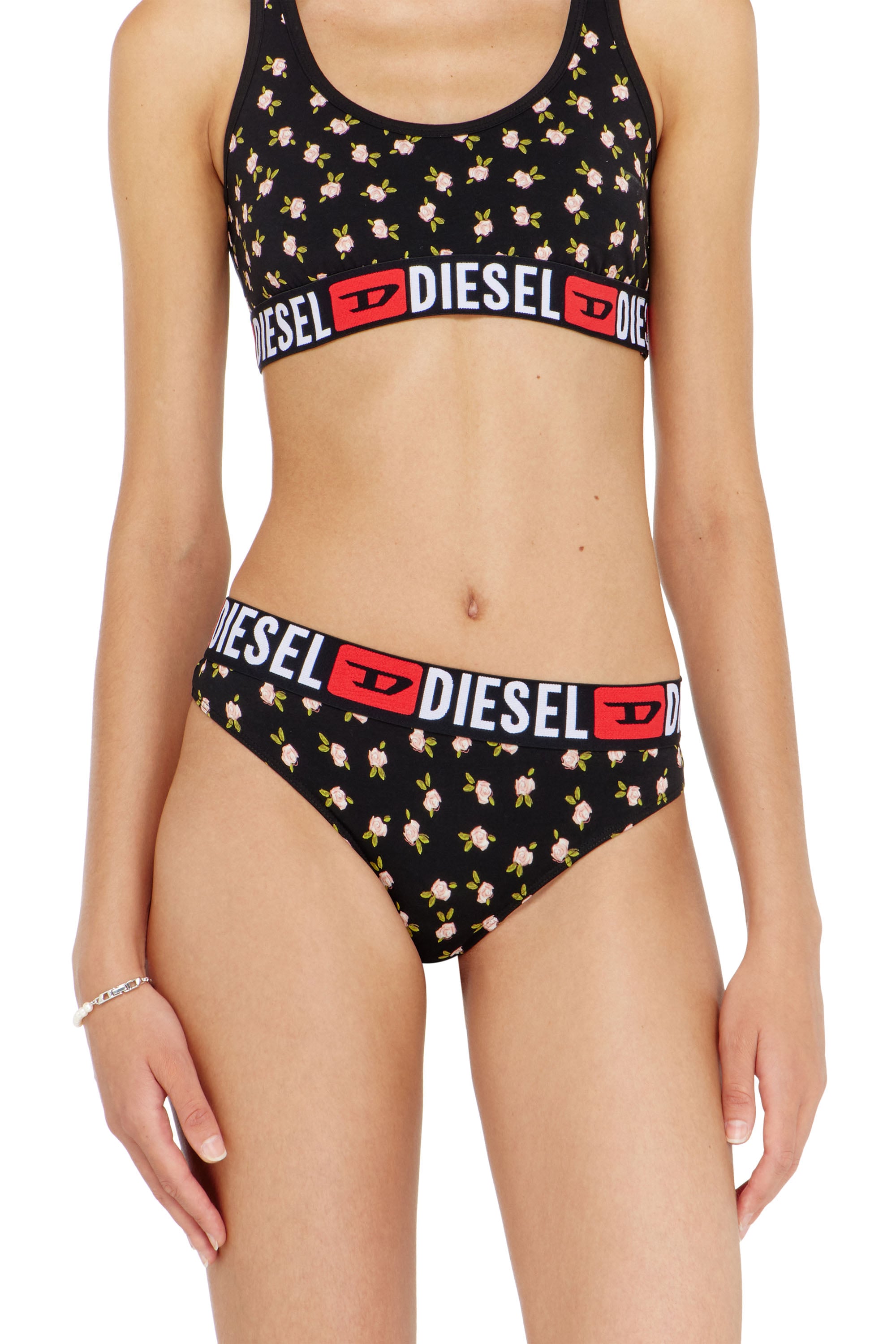 Diesel - UFST-STARS-THREEPACK, Female's ソングショーツ 3枚パック in null - 3