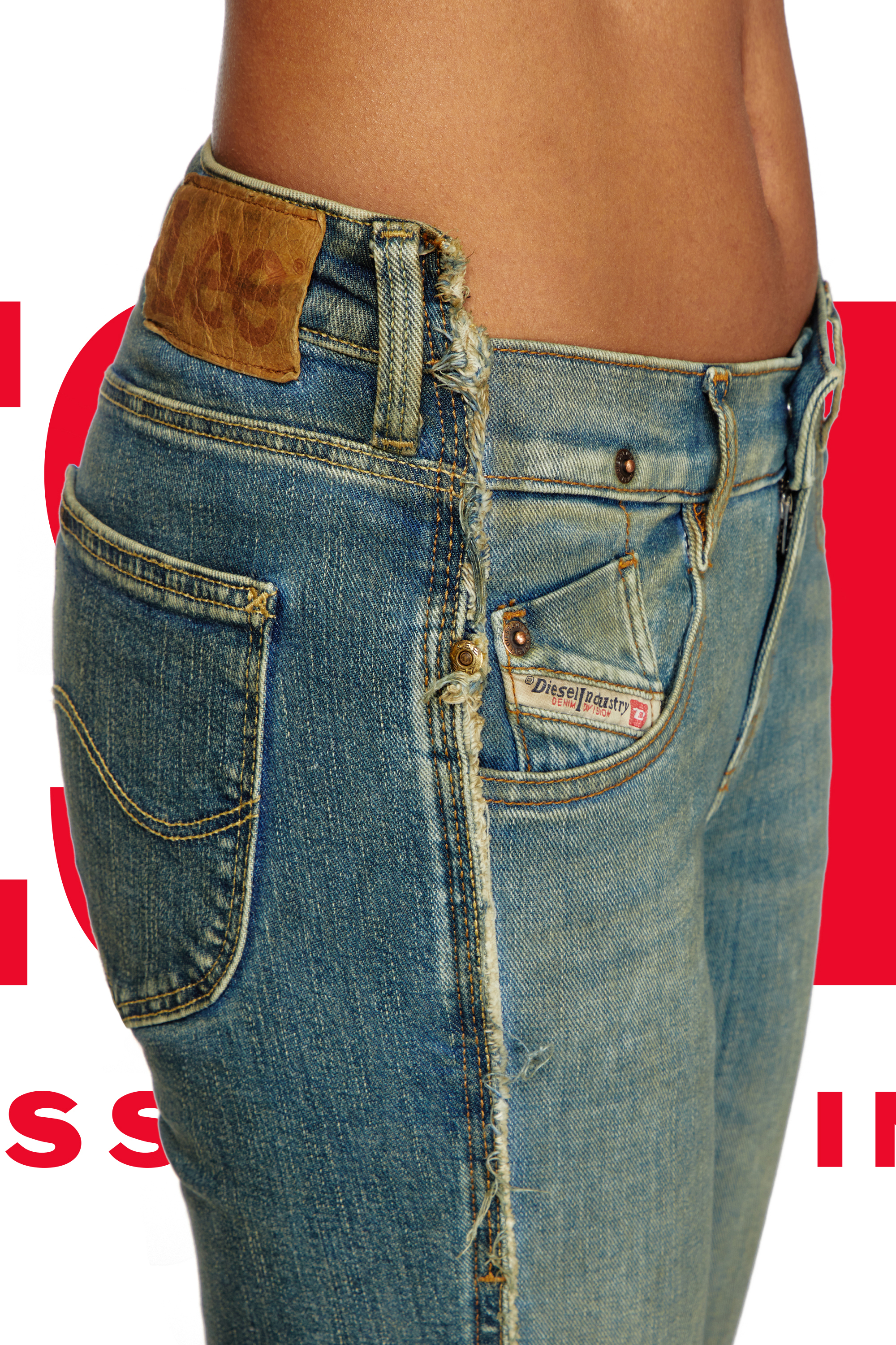 Regular Jeans Dieseloves 01 09N01, ダークブルー Diesel - Female's Regular Jeans Dieseloves 01 09N01, ダークブルー - 2