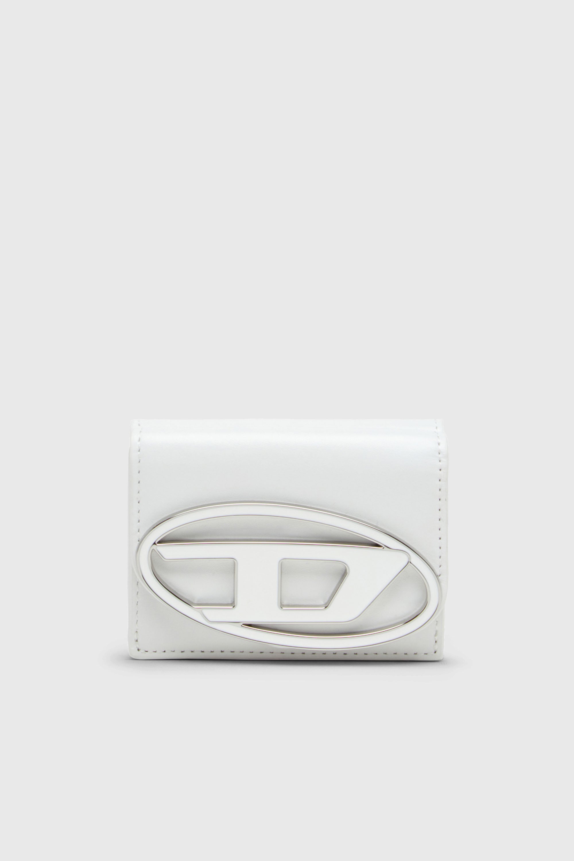 Diesel - 1DR TRI FOLD COIN XS II, Female's Tri-fold wallet in leather in ホワイト - 1
