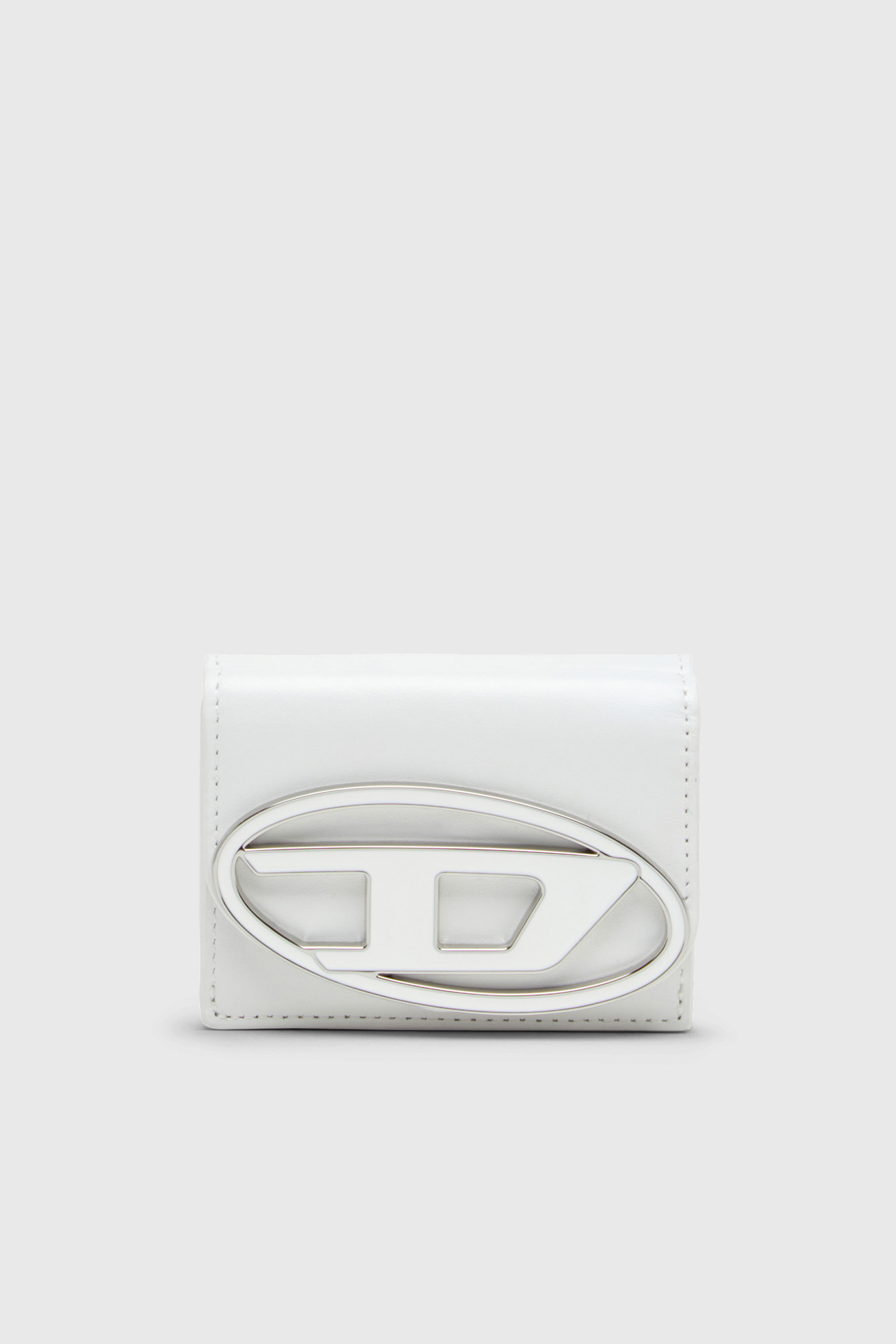 Diesel - 1DR TRI FOLD COIN XS II, Female's Tri-fold wallet in leather in ホワイト - 1