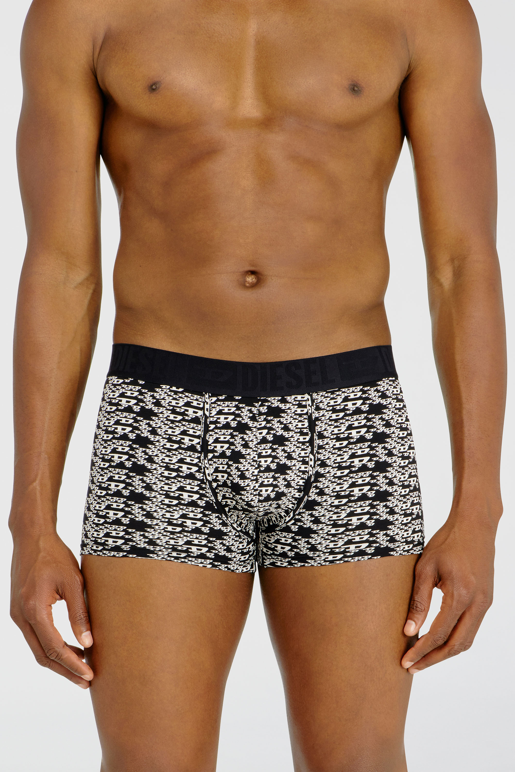 Diesel - MIKE-D-CORE-3PACK, Male's ボクサーパンツ 3枚パック in ブラック/ホワイト - 3