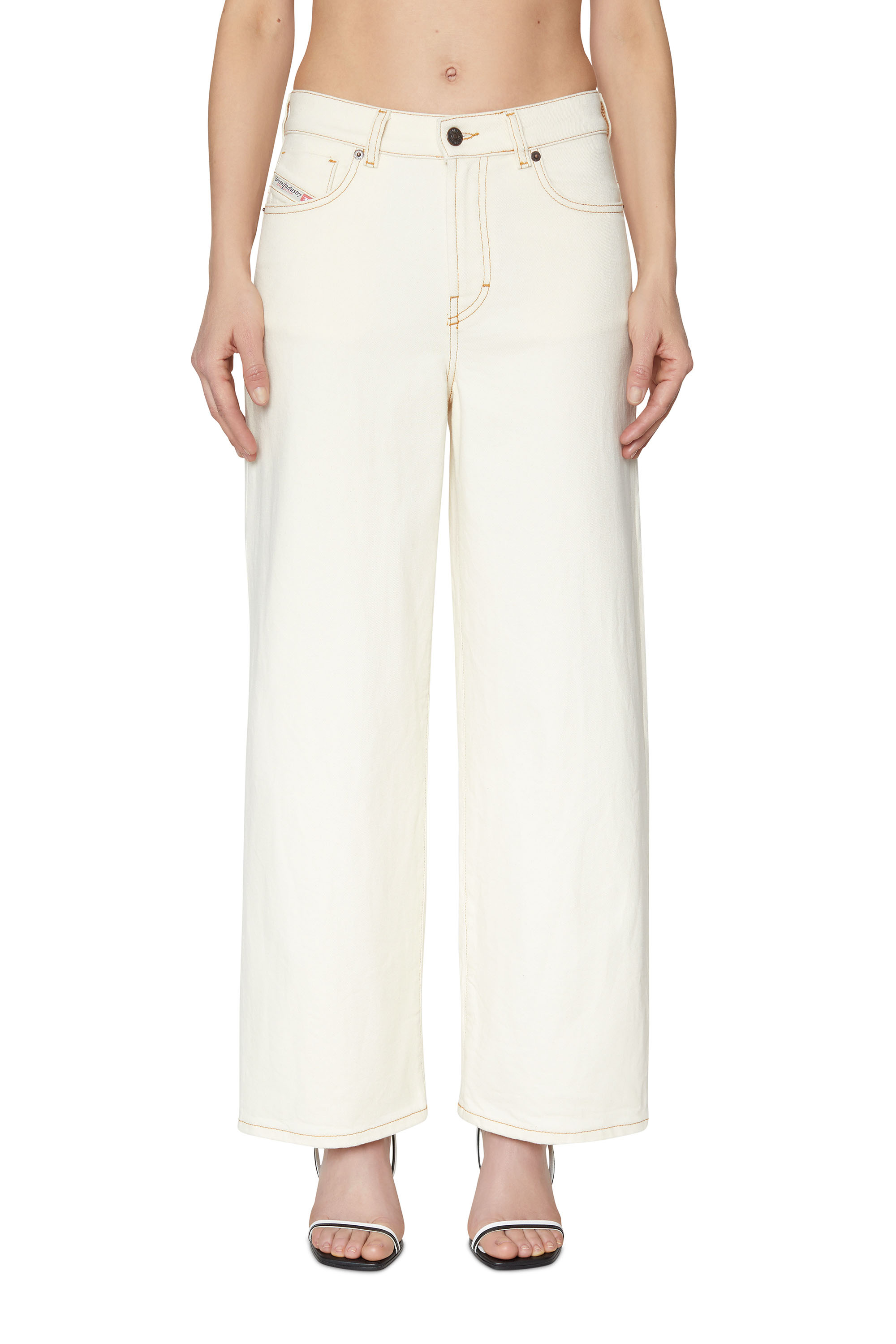 Diesel - Bootcut and Flare Jeans 2000 Widee 09B94, ホワイト - Image 1