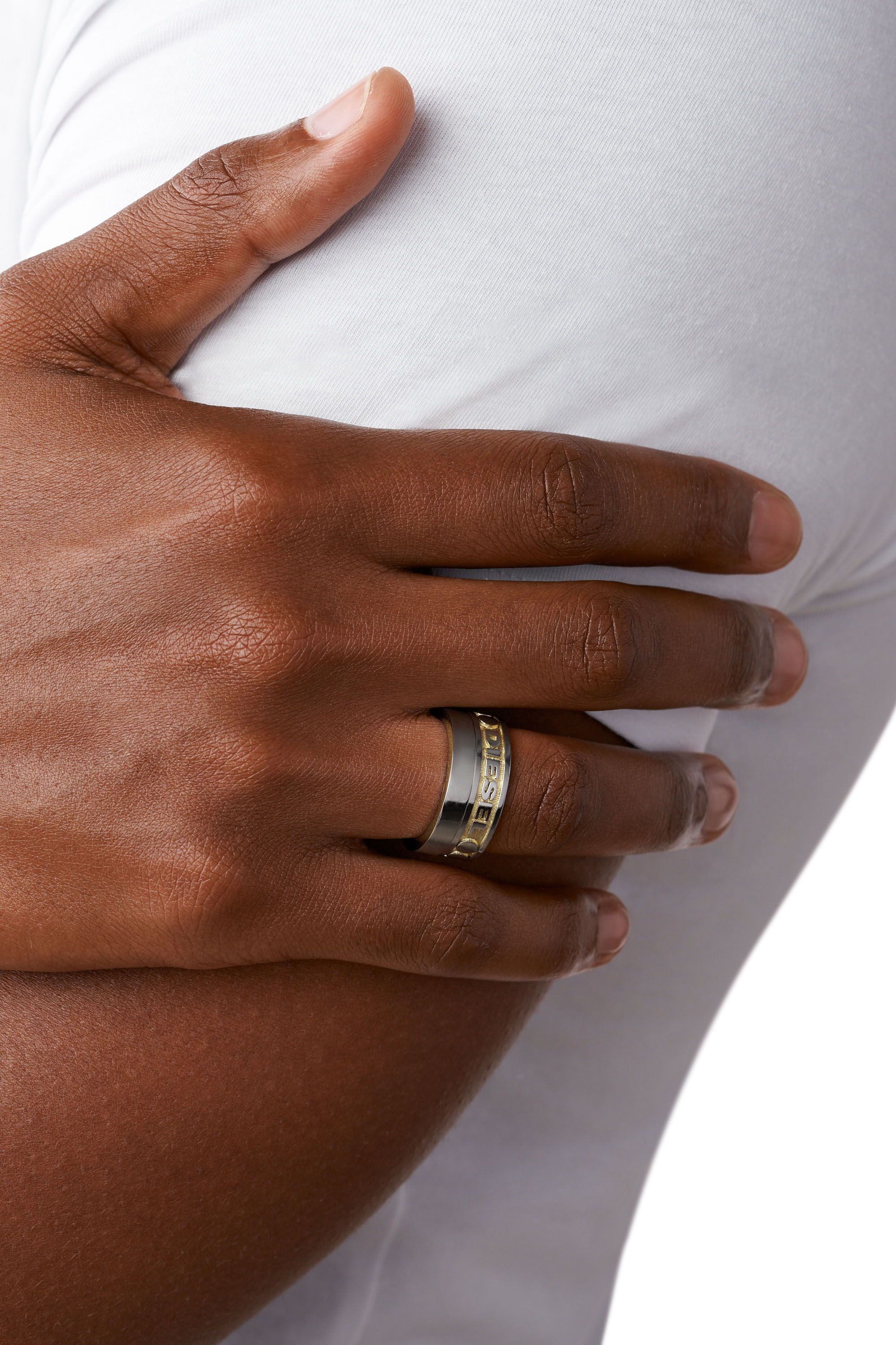 Diesel - DX1234, Male's ジュエリー リング in ゴールド - 2