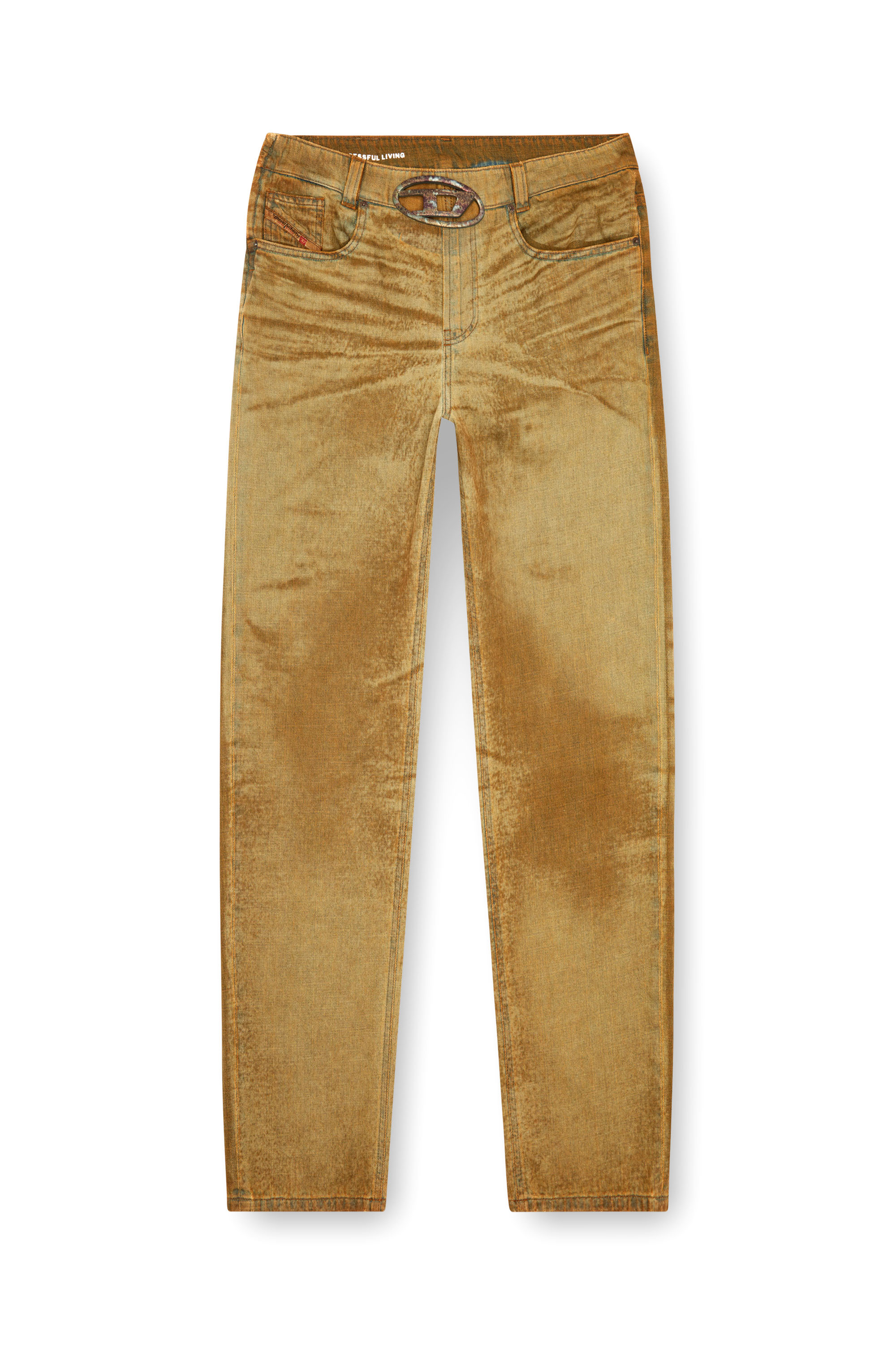 Diesel - Male's Regular Jeans 2024 D-Macs 0AJET, ライトブラウン - 3
