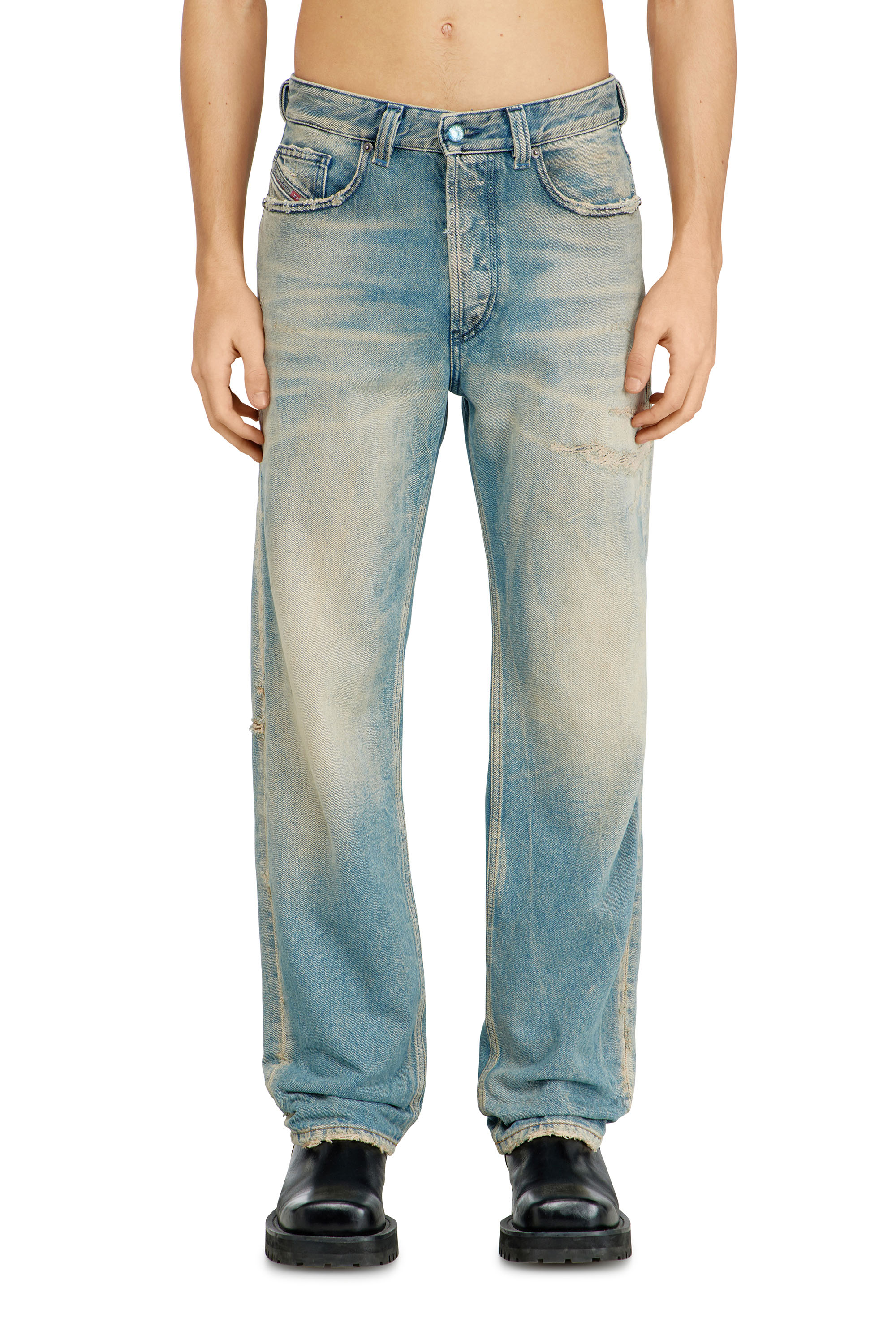 Diesel - Male's Regular Jeans 2024 D-Macs 09N30, ライトブルー - 3